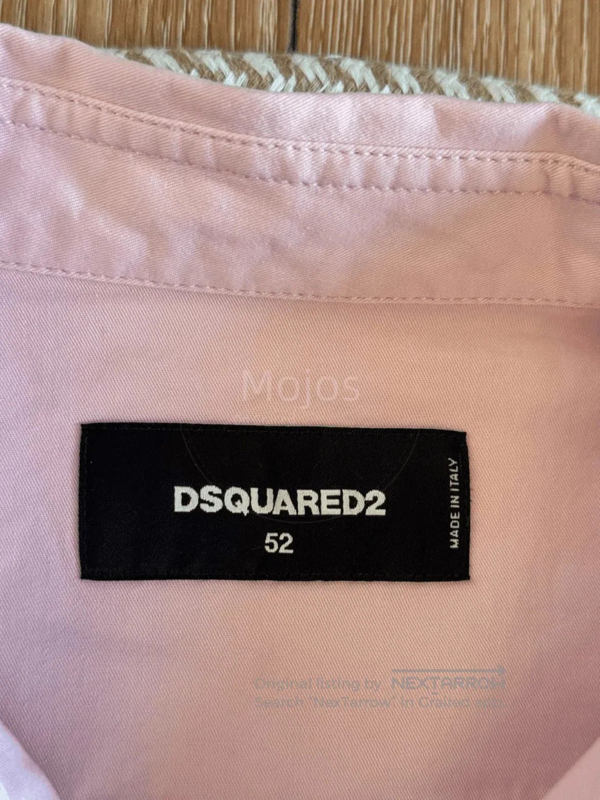 Dsquared2 Sz 52 Dsquared2 Double Pockets Work Shirt. Size US L / EU 52-54 / 3 - 5 Thumbnail
