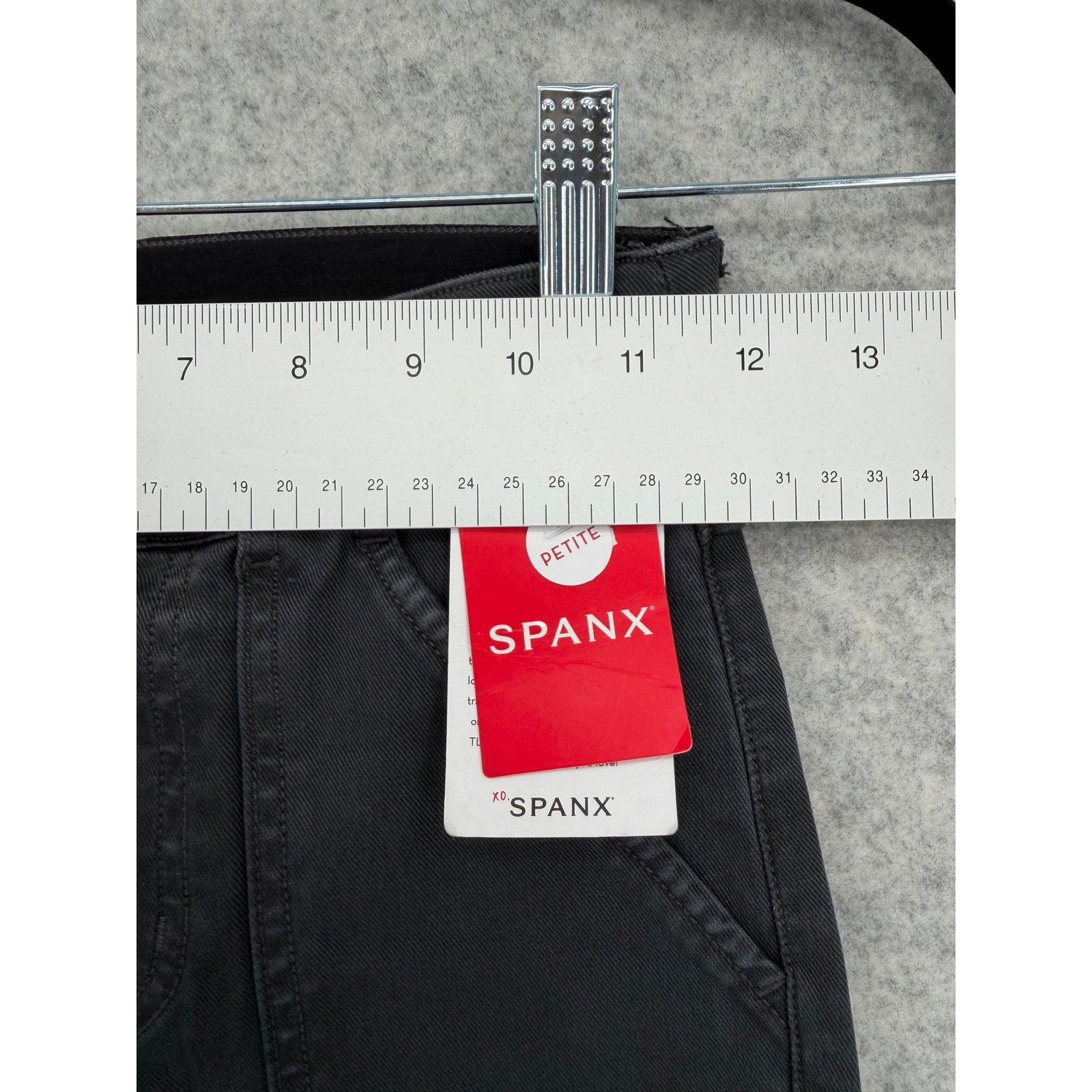 Spanx NWT SPANX Stretch Twill Washed Ankle Cargo Pants Petite XS Size 23" - 12 Thumbnail