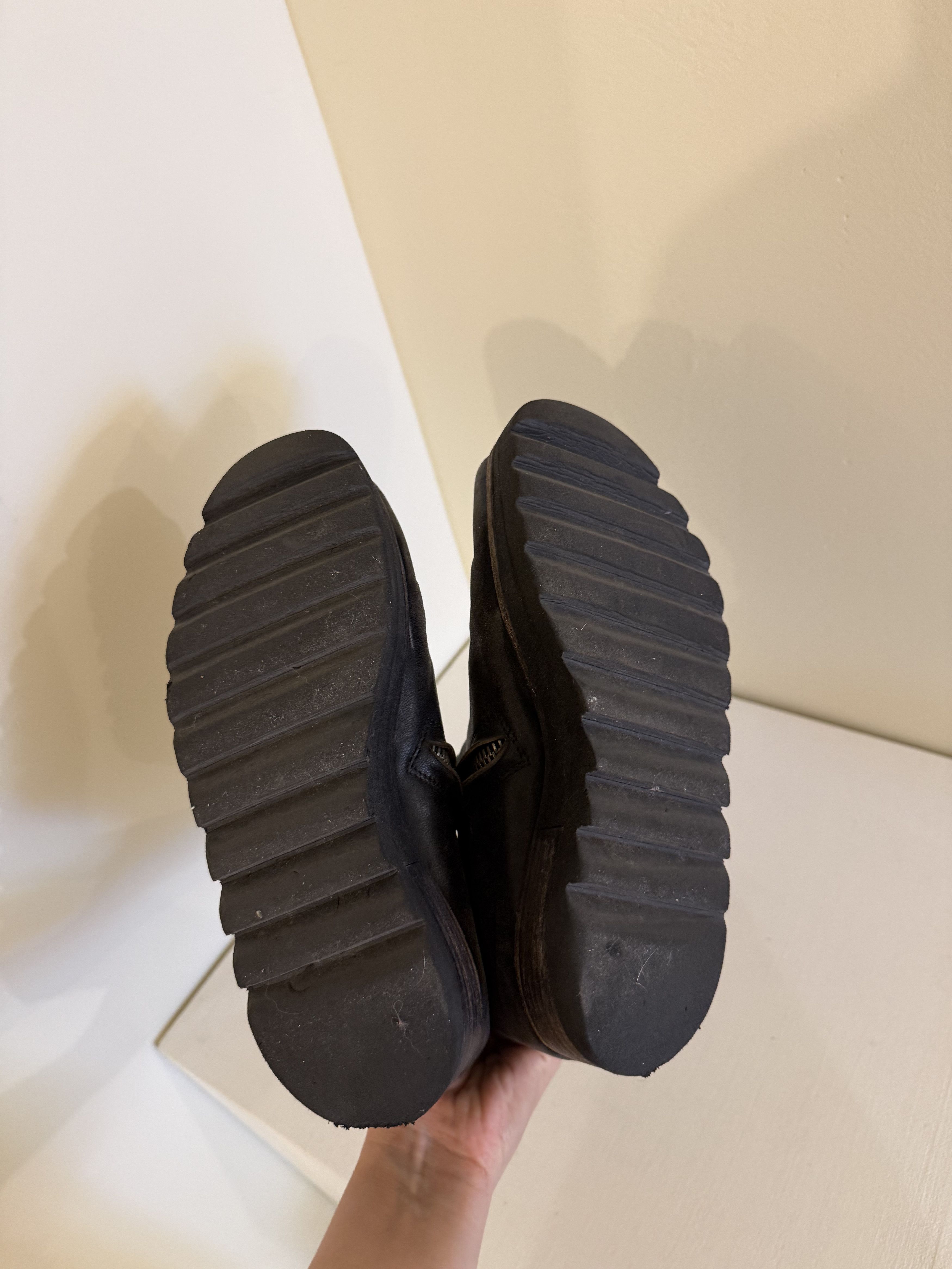 Boris Bidjan Saberi boris bidjan saberi back zip leather boots Size US 7 / IT 37 - 3 Thumbnail