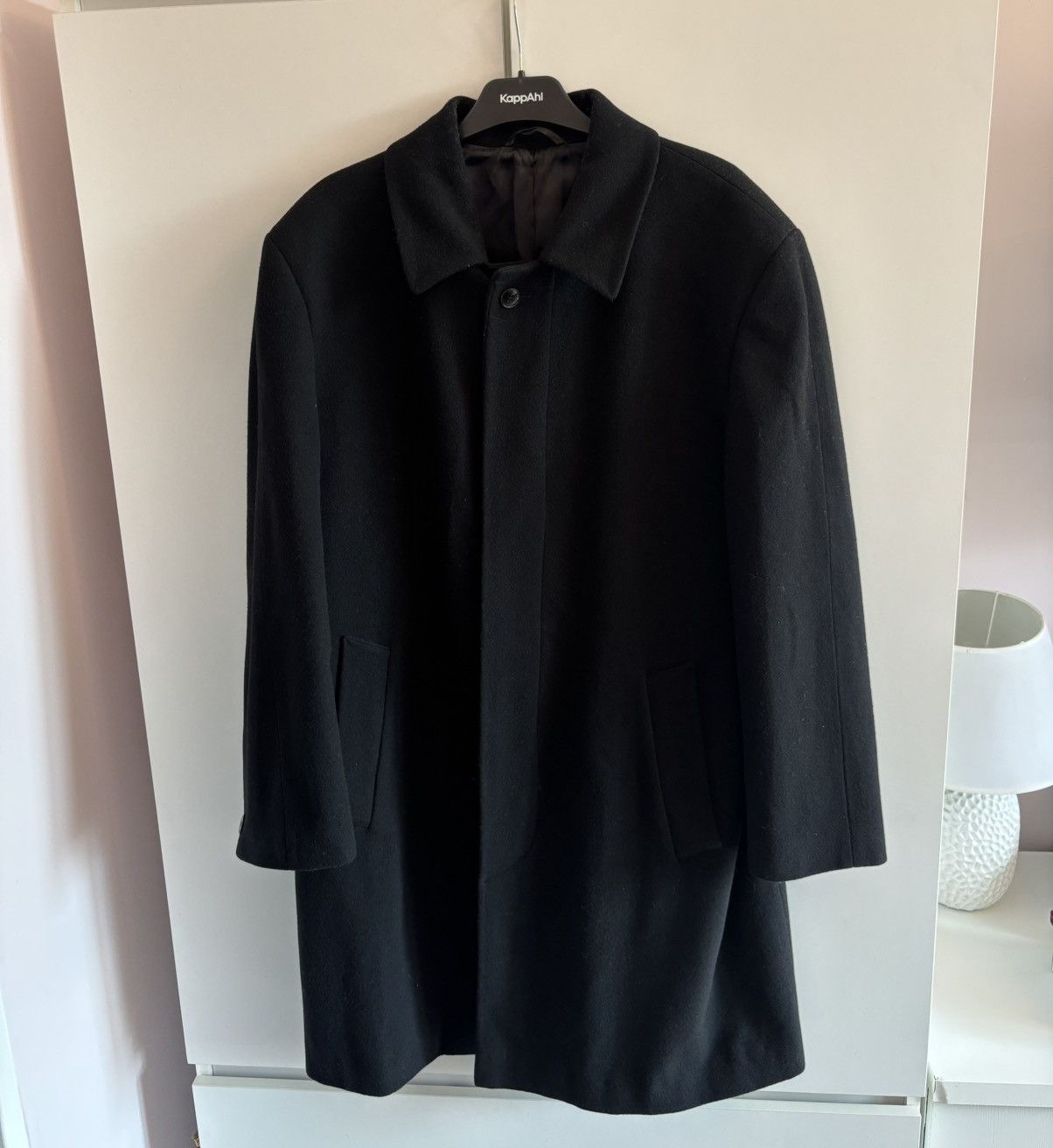 Yves Saint Laurent Yves Saint Laurent Cashmere Wool Coat YSL Vintage Size US L / EU 52-54 / 3 - 1 Thumbnail