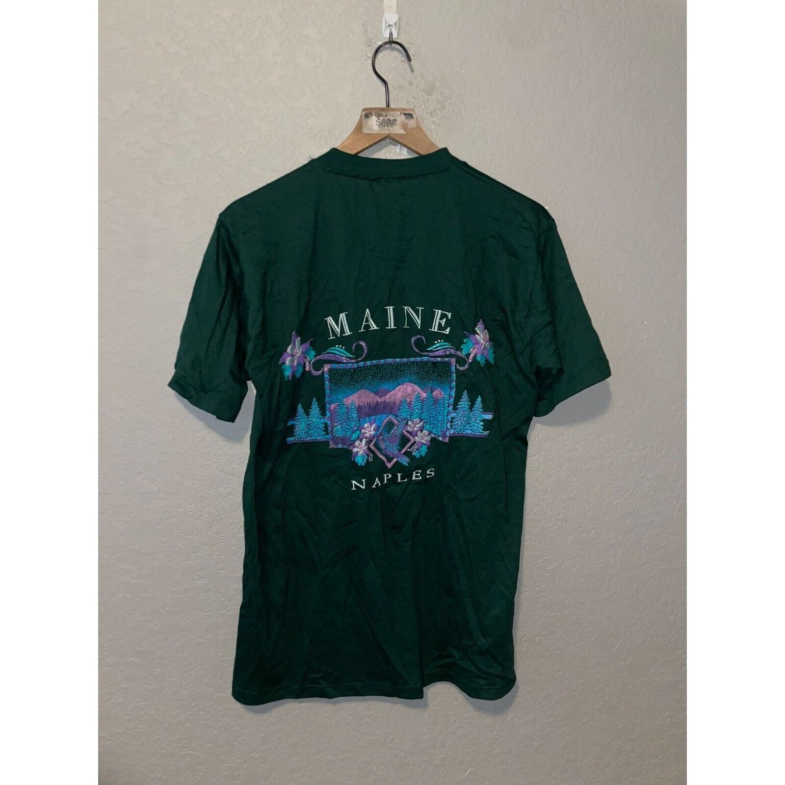 Jerzees Vintage Test Print Shirt Mount Rushmore Maine Naples Tee 90s Size US L / EU 52-54 / 3 - 9 Thumbnail