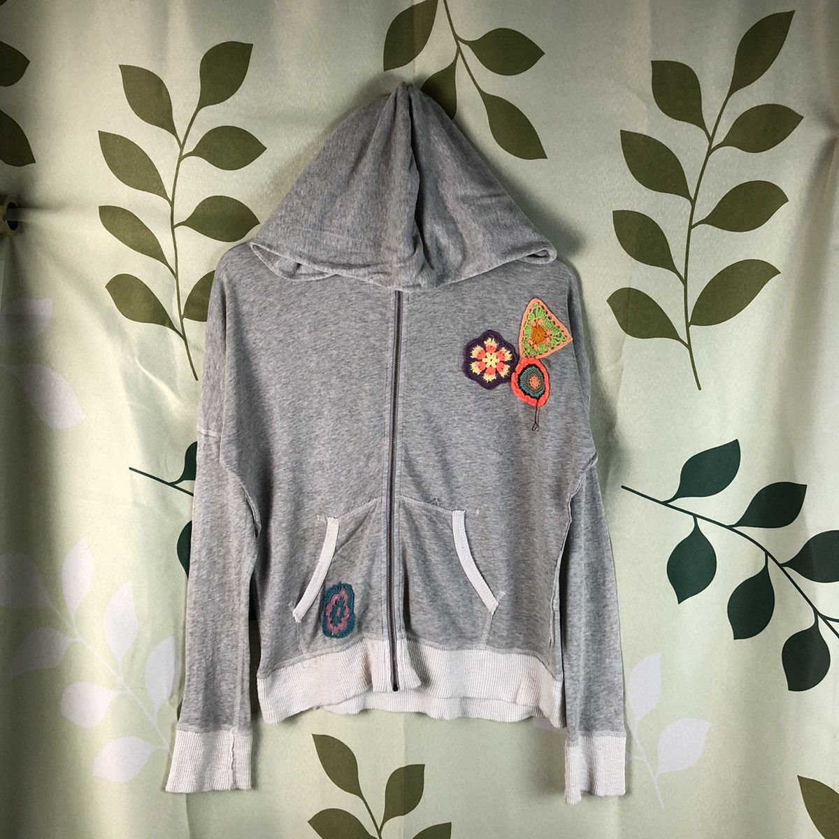 Japanese Brand Unica union made Grey Hoodie #7470 Size M / US 6-8 / IT 42-44 - 1 Thumbnail