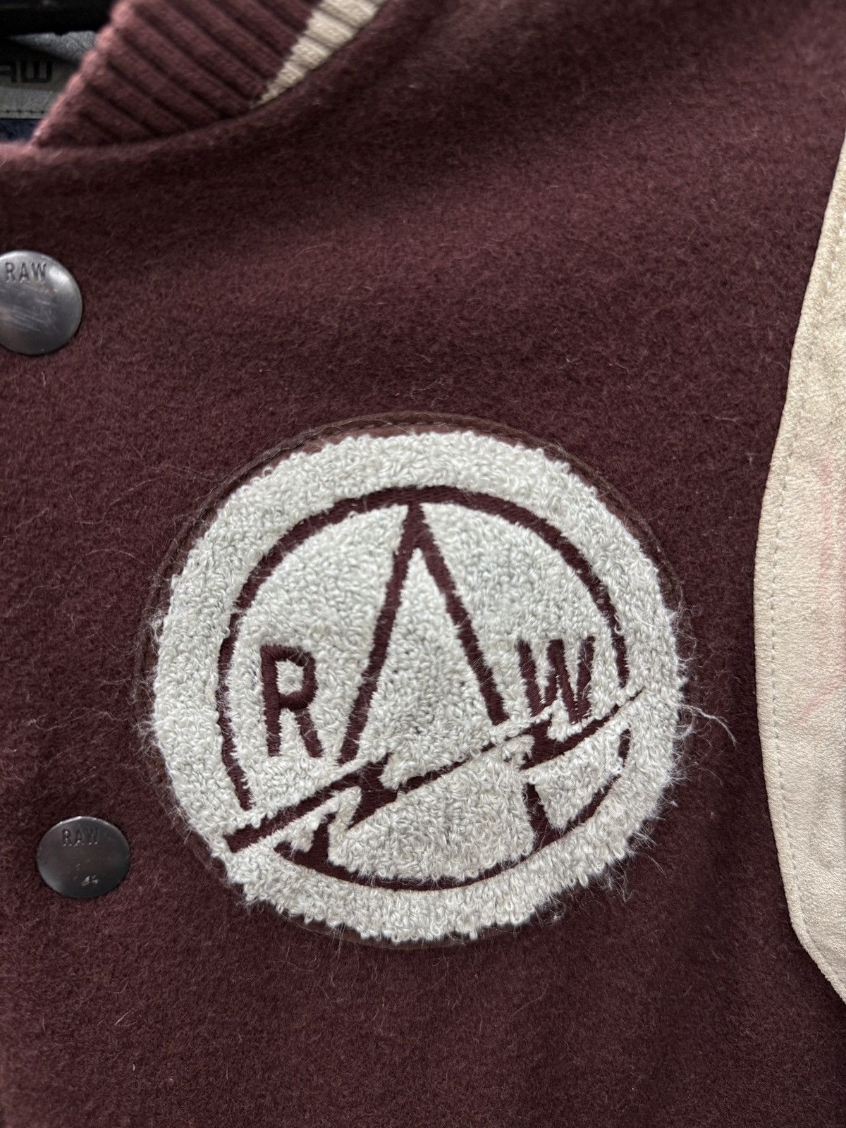 G-Star 🔥🔥🔥ARCHIVE G STAR RAW LINING LEATHER VARSITY JACKET Size US M / EU 48-50 / 2 - 10 Thumbnail