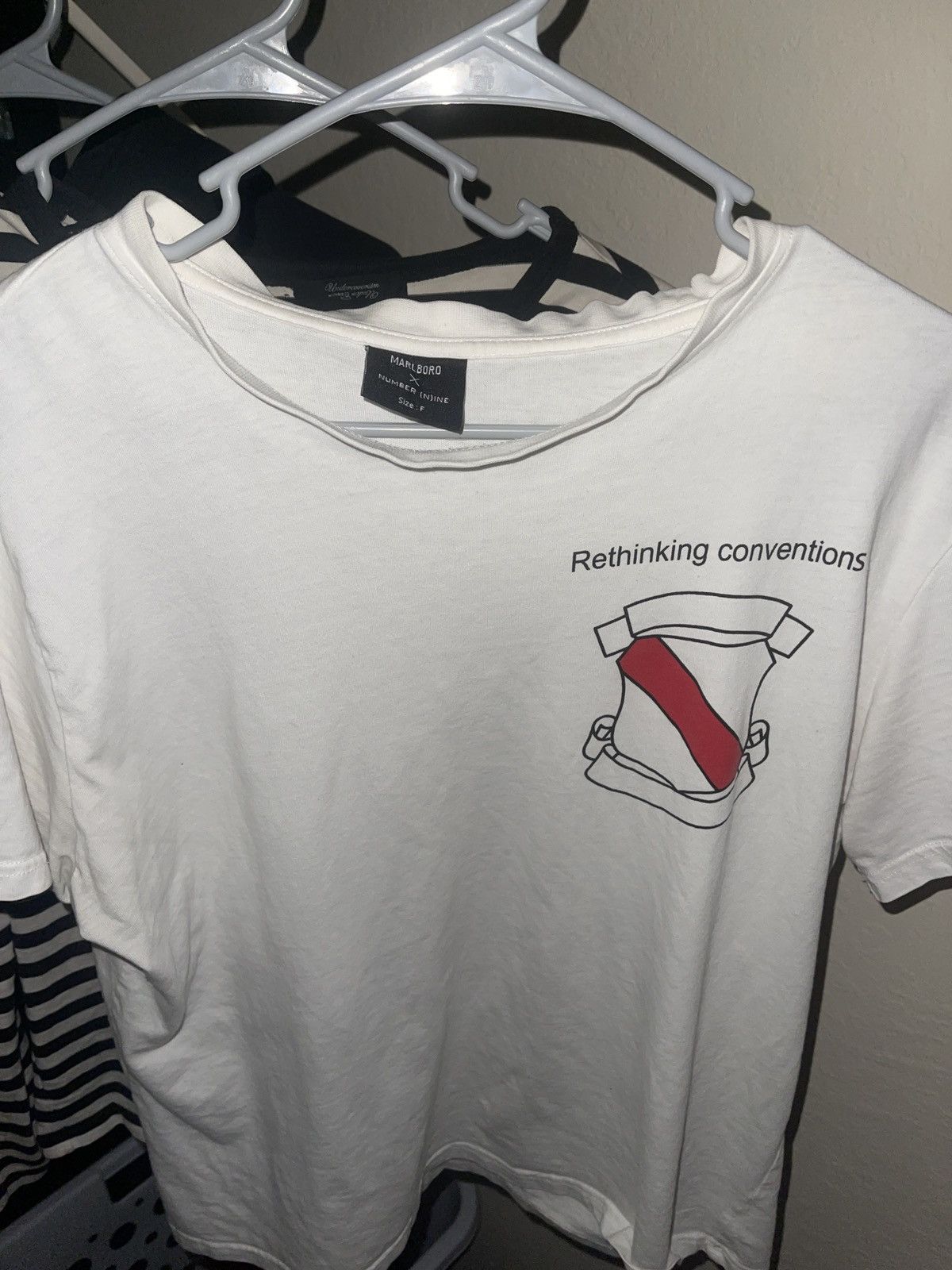 Number (N)ine Number Nine x Marlboro Rethinking conventions Tee Size US M / EU 48-50 / 2 - 2 Thumbnail