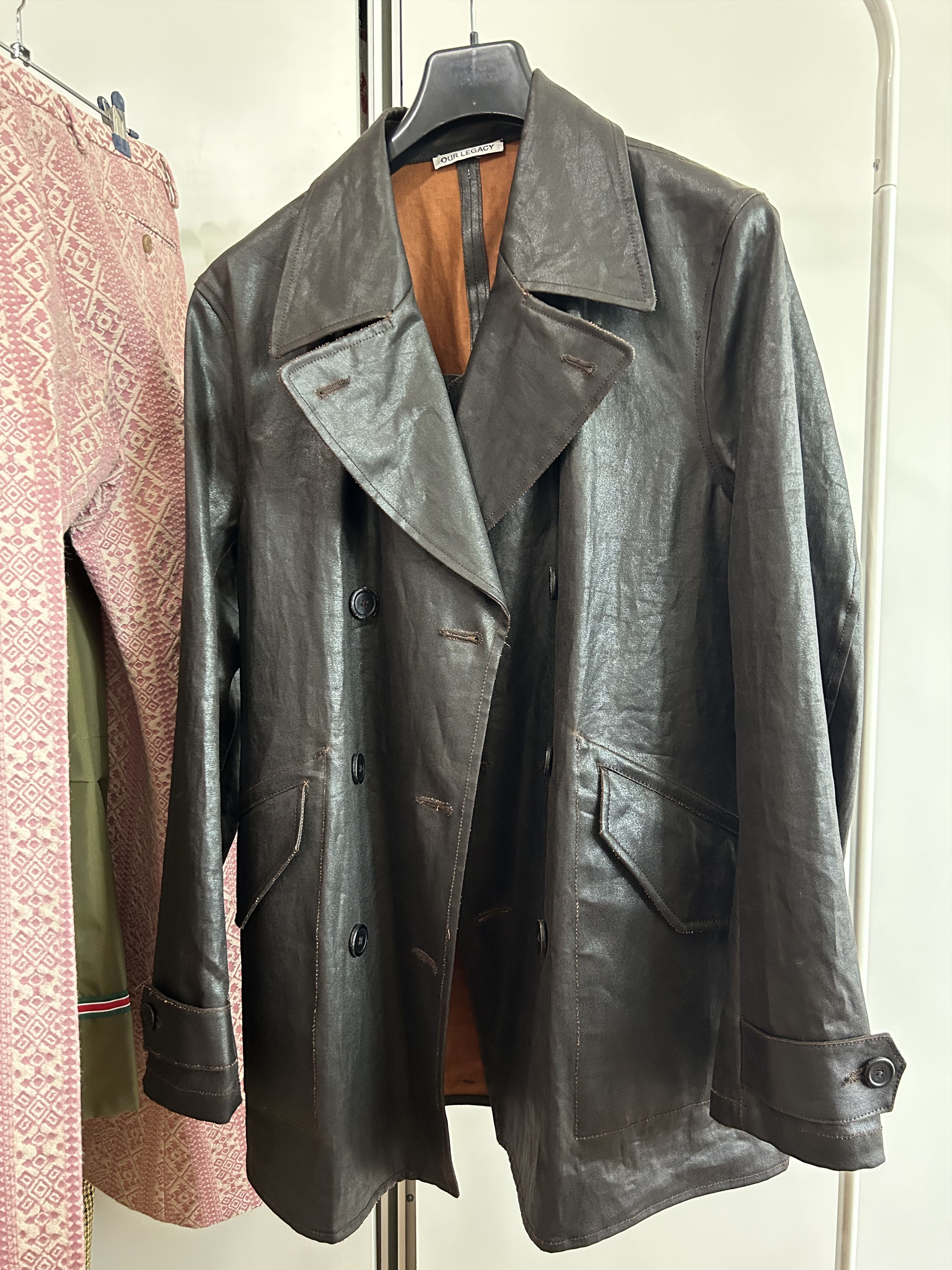 Our Legacy OUR LEGACY Mud Dyed Buta Coat Size US M / EU 48-50 / 2 - 4 Thumbnail