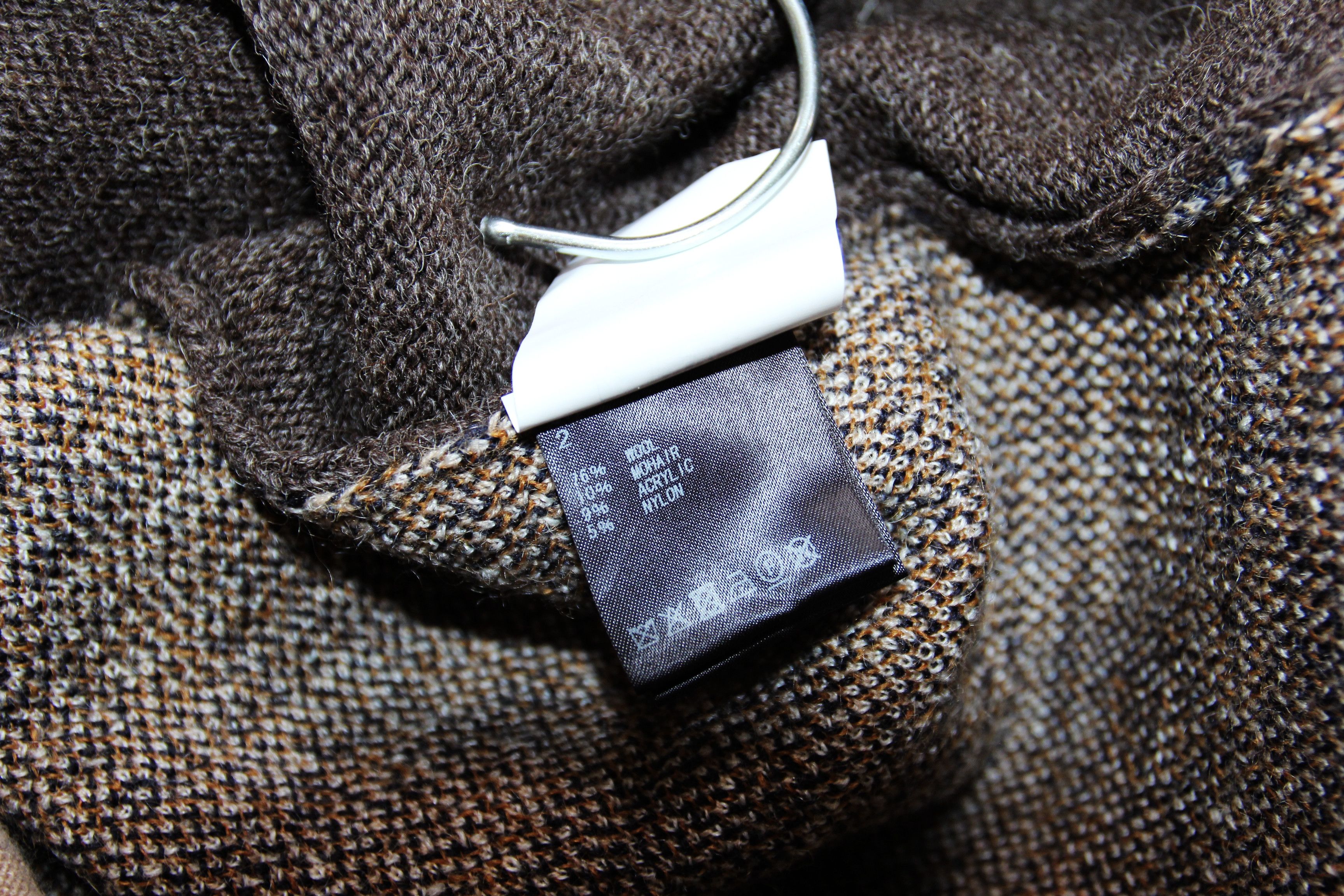 Undercover BNWT AW25 UNDERCOVER CHECK BACK SWEATER 2 Size US M / EU 48-50 / 2 - 9 Thumbnail