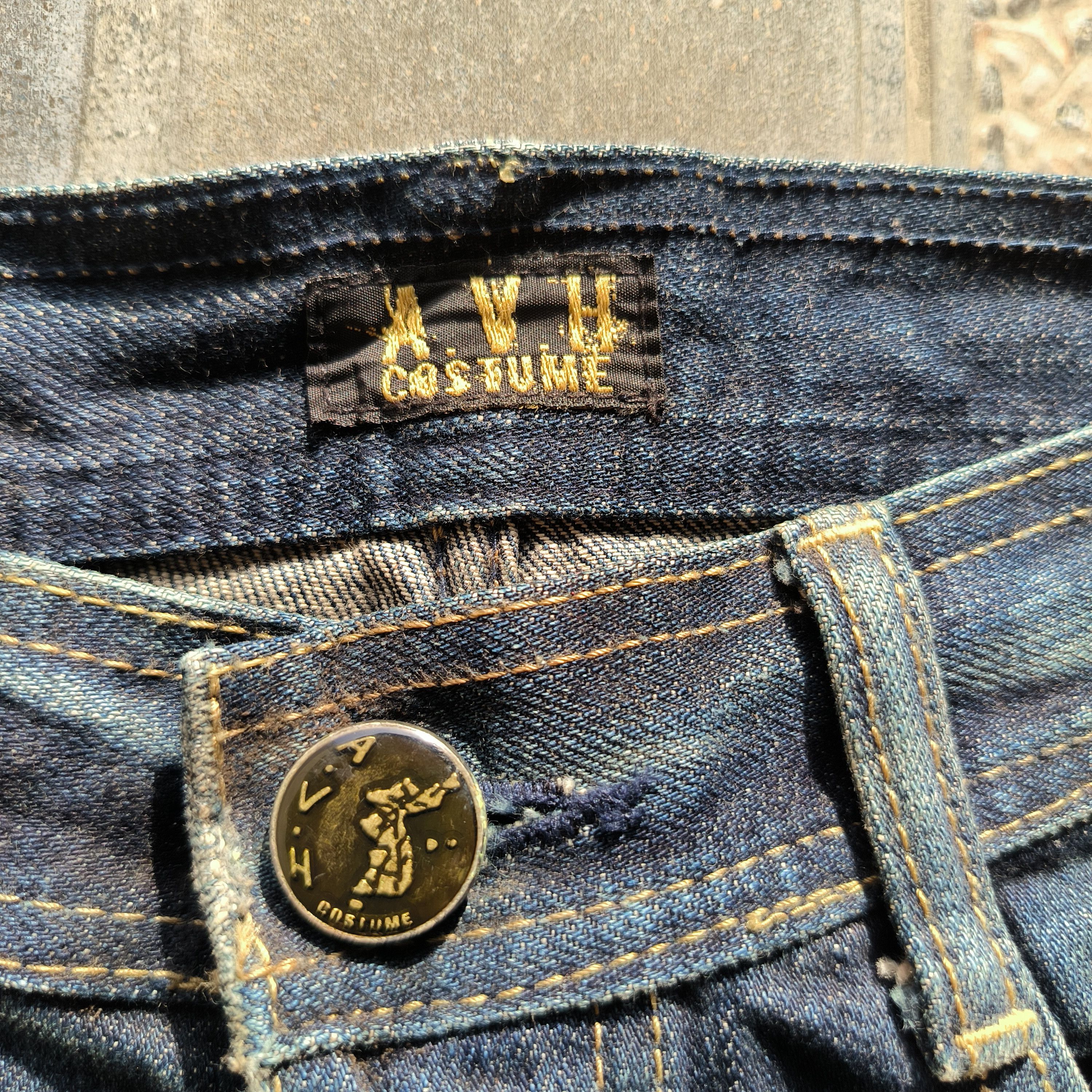 Japanese Brand Vintage AVH Japan Denim Jeans Size US 32 / EU 48 - 3 Thumbnail
