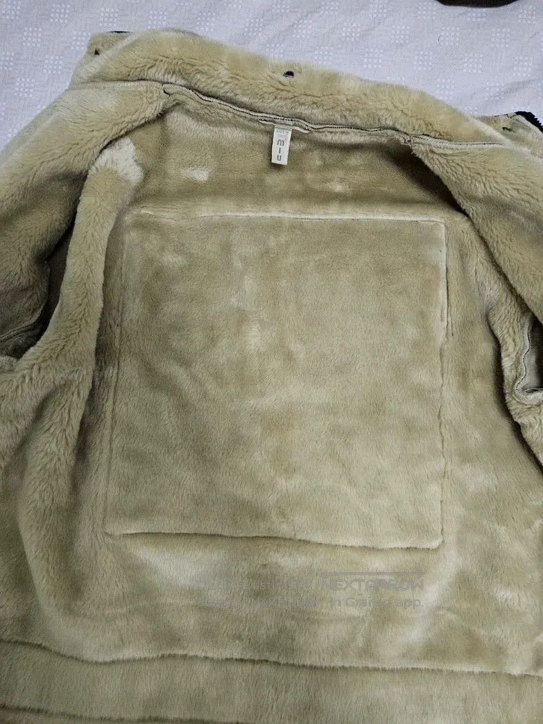Miu Miu Miu Miu Vintage 1999FW Shearling Jacket. Size US L / EU 52-54 / 3 - 6 Thumbnail