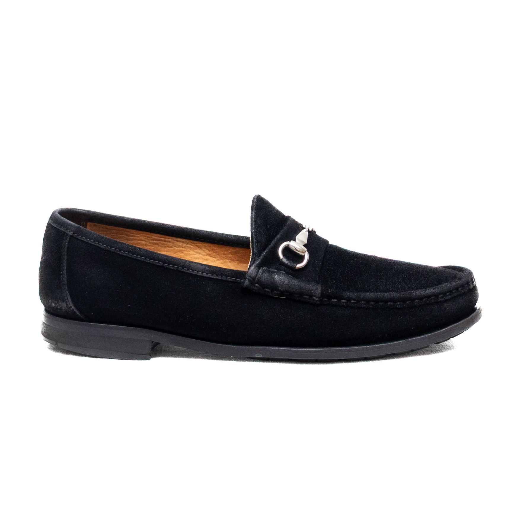 Allen Edmonds Allen Edmonds Lucca Italy Black Suede Loafer US 9 D Size US 9 / EU 42 - 3 Thumbnail