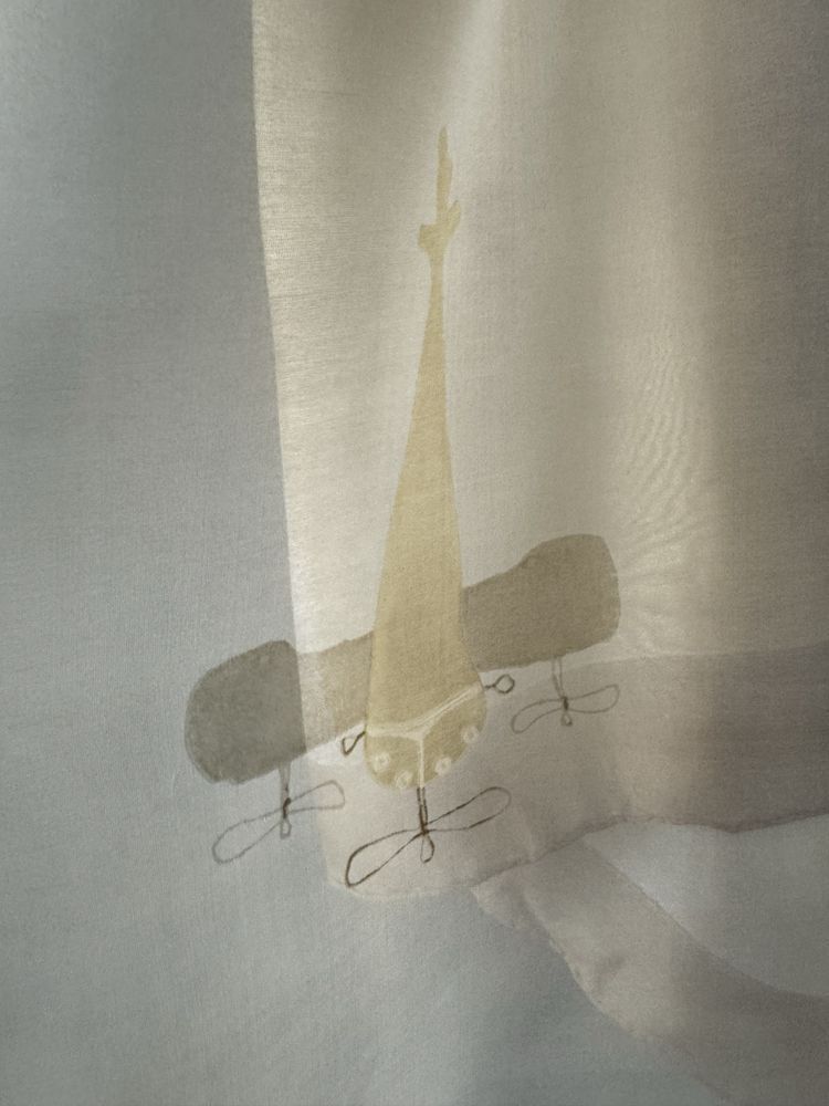 Jil Sander Jil Sander Silk Scarf Handkerchief Size ONE SIZE - 2 Thumbnail