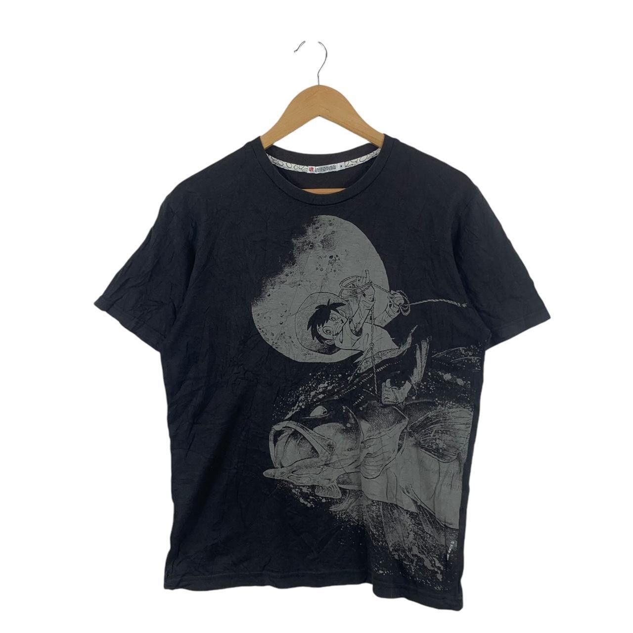 Uniqlo UNIQLO x FISHERMAN SANPEI Takao Yaguchi Anime Tee Shirt Size US M / EU 48-50 / 2 - 1 Thumbnail