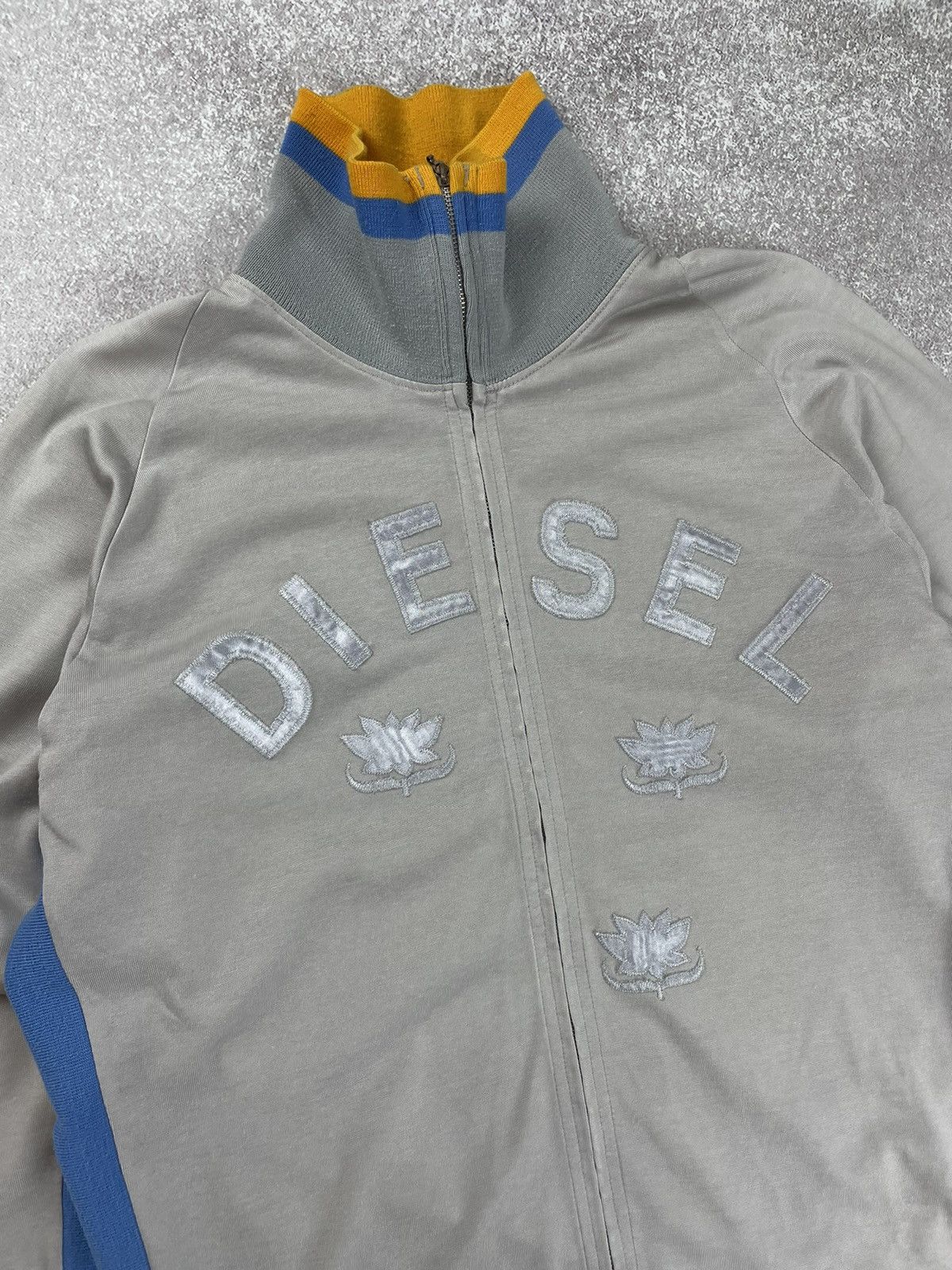 Diesel × Vintage Vintage Diesel Big Logo Track Jacket Slim Size US L / EU 52-54 / 3 - 2 Thumbnail