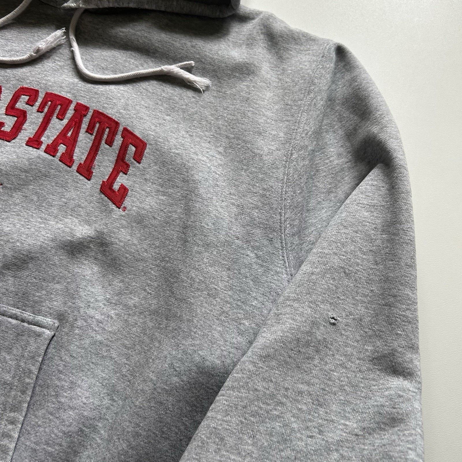 Vintage 90s Ohio State NCAA Nike Center Swoosh Hoodie Large