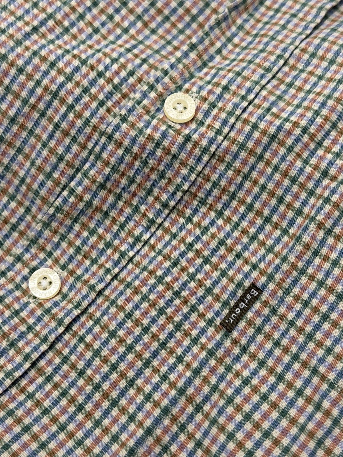 Barbour Barbour Classic Check Button Down Shirt Large Plaid L/S Size US L / EU 52-54 / 3 - 7 Thumbnail