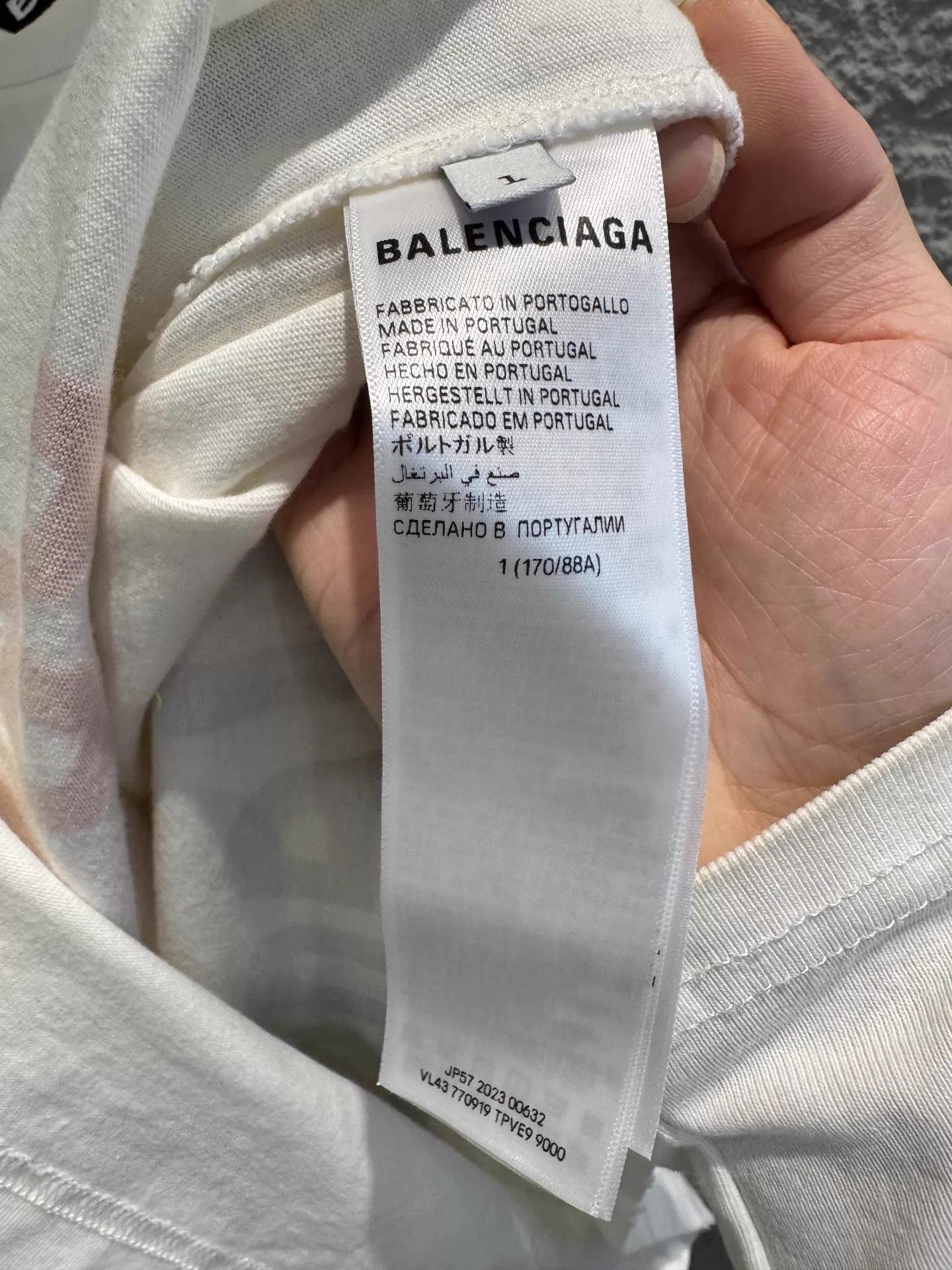 Balenciaga Balenciaga SS23 Top League Multi-Logo Short T 1 Size US S / EU 44-46 / 1 - 3 Thumbnail