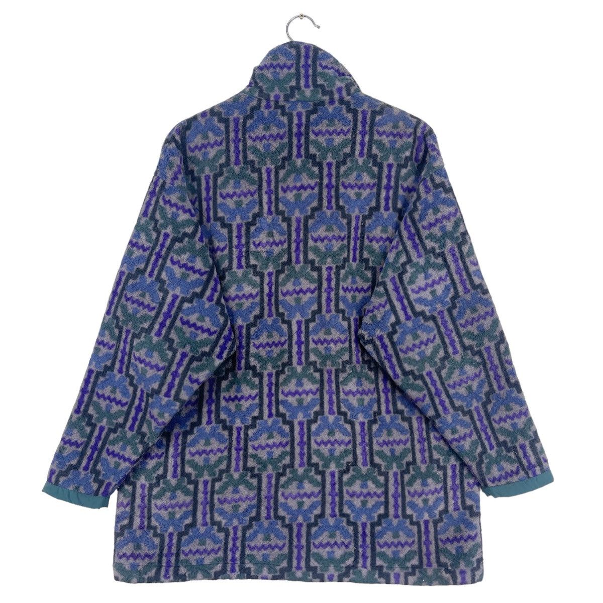 Patagonia × Vintage 90’s Patagonia Barn Tehuelche Chalcoal Fleece Jacket Size US L / EU 52-54 / 3 - 2 Thumbnail