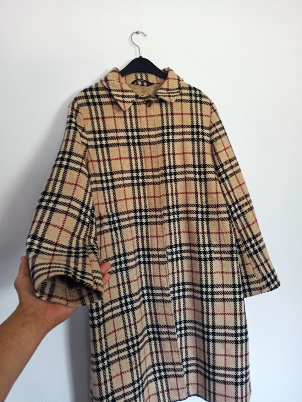 Burberry Burberry 10R Wool Coat Nova Check Jacket Size M / US 6-8 / IT 42-44 - 2 Thumbnail