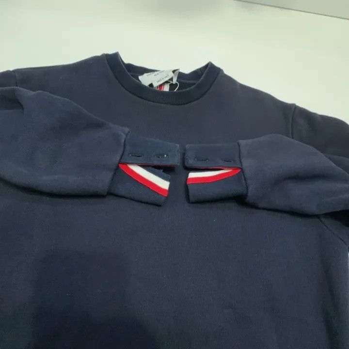 Thom Browne Thom Browne Women's Navy Blue Sweatshirt -2507 Size M / US 6-8 / IT 42-44 - 4 Thumbnail