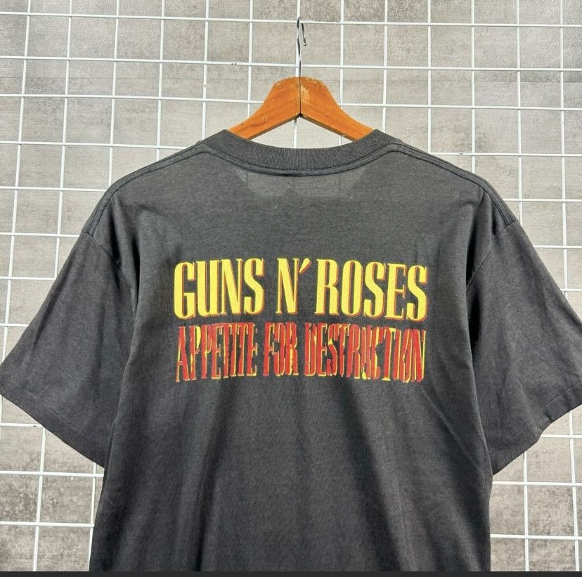 Band Tees VINTAGE GUNS N ROSES APPETITE FOR DESTRUCTION 1988 Size US L / EU 52-54 / 3 - 4 Thumbnail