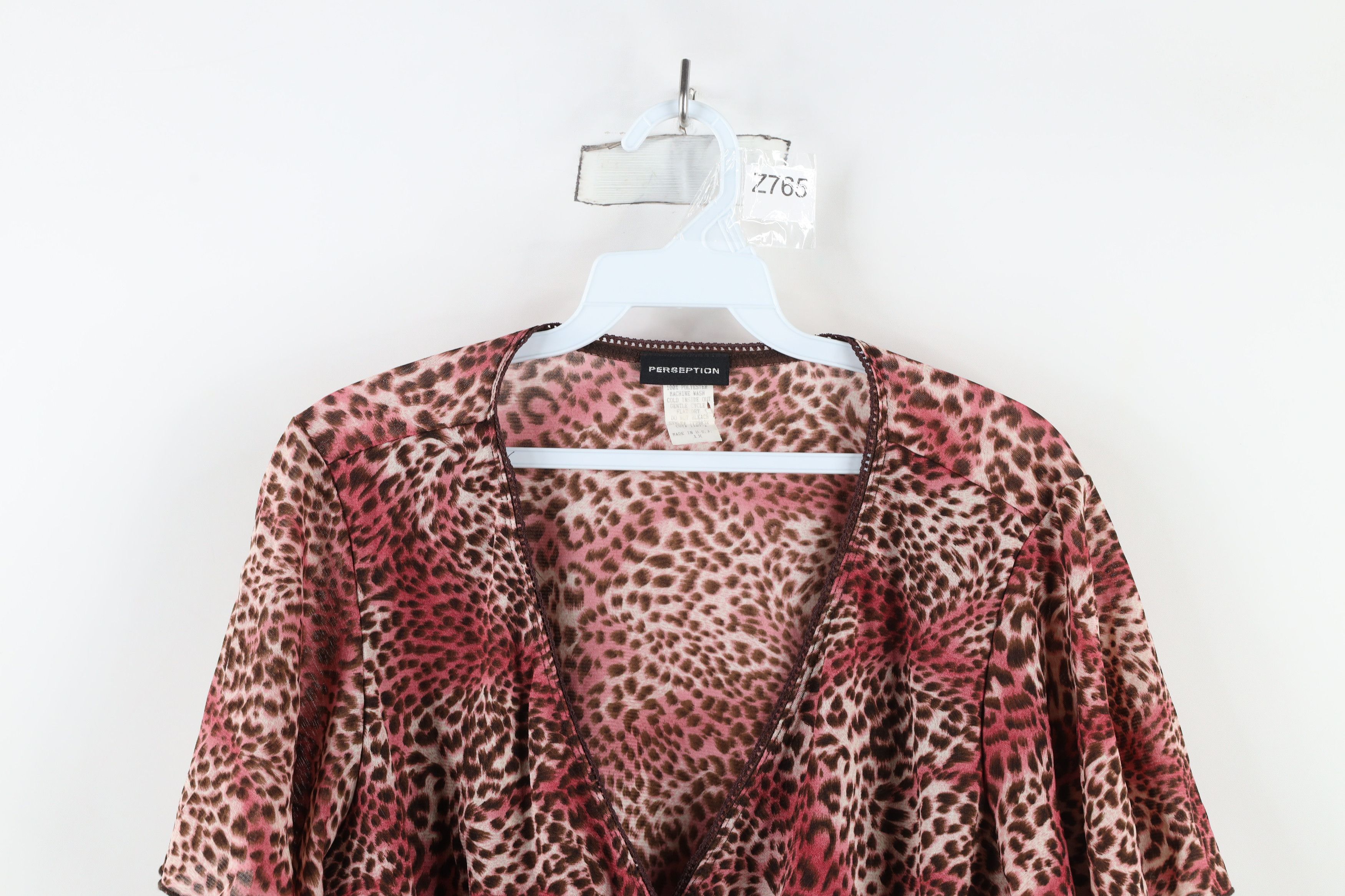 Vintage Vintage 90s Y2K Babydoll Sleeve Knit Top Shirt USA Size XL / US 12-14 / IT 48-50 - 2 Thumbnail