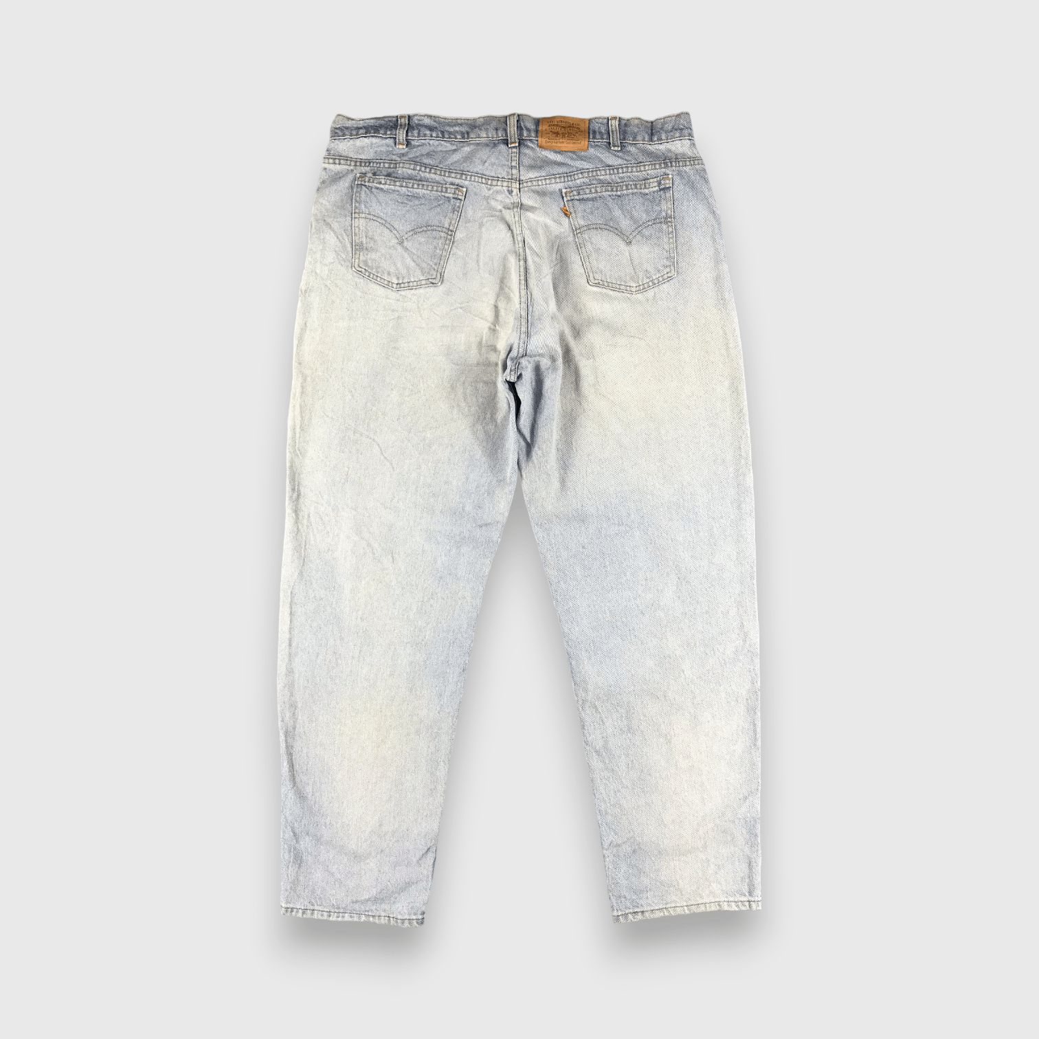 Levi's 90s Vintage Light Wash Levis Jeans-J2643 Size US 43 - 2 Thumbnail