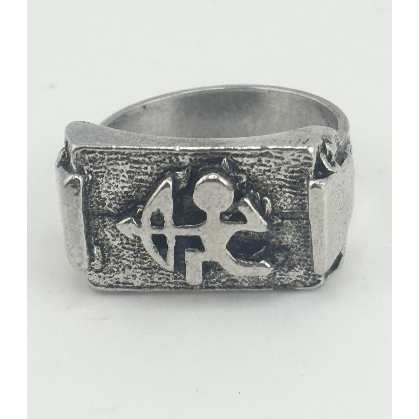 Vintage Vintage adjustable silver tone ring Size ONE SIZE - 1 Thumbnail