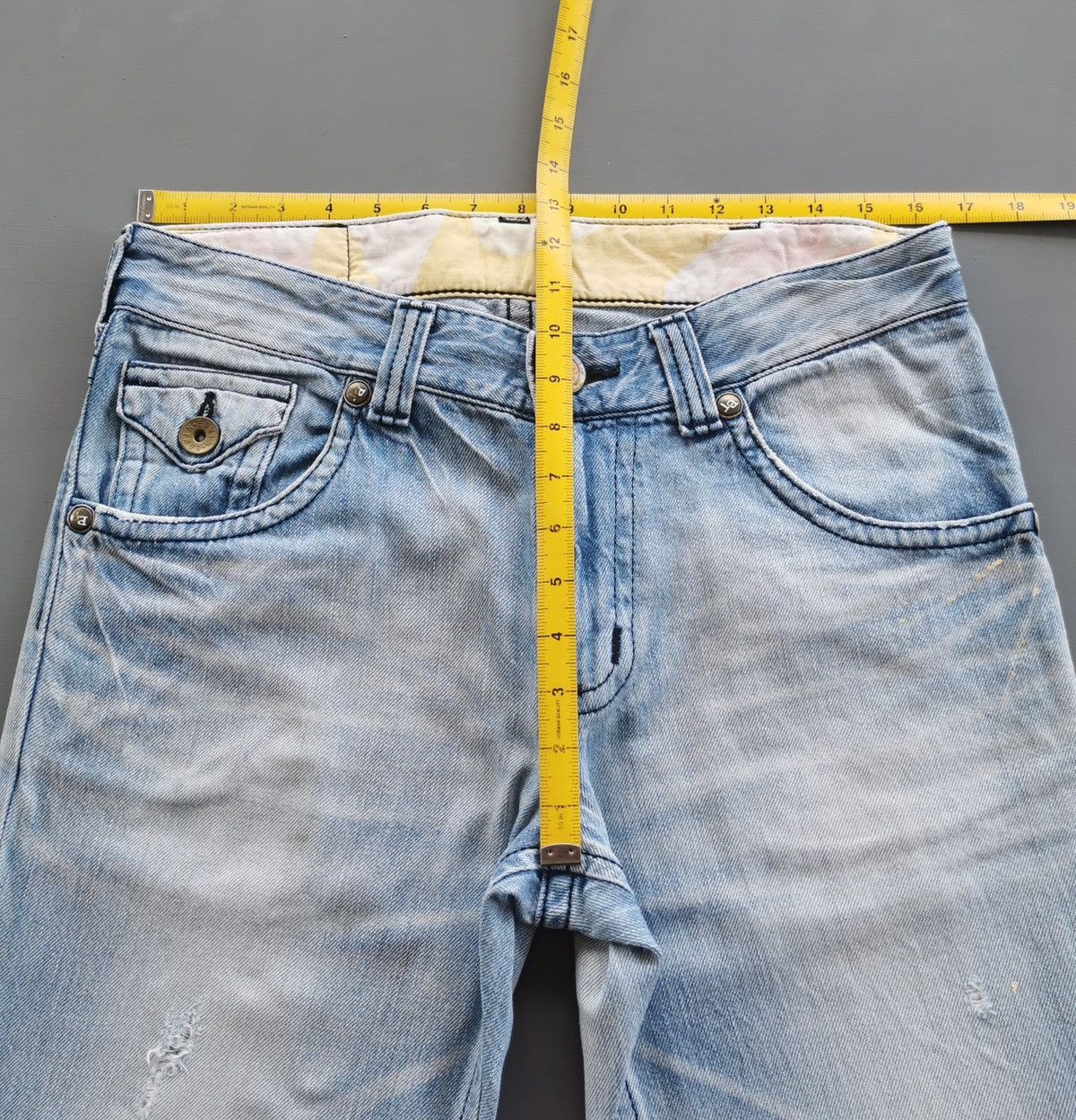 Edwin Bootcut Edwin BT5012 Blue Trip Denim Jeans Size US 33 - 14 Thumbnail