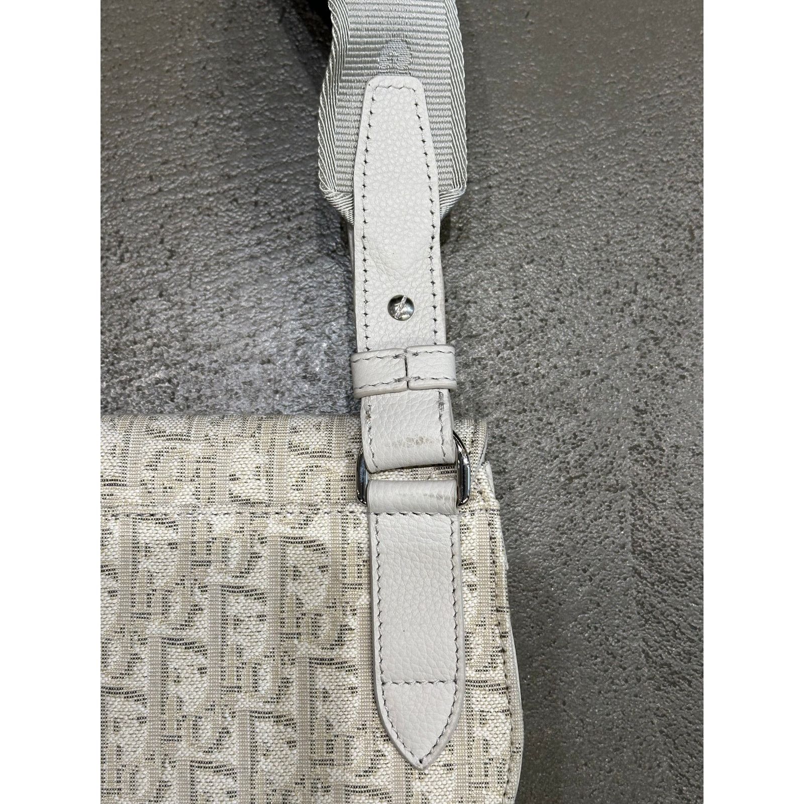 Dior 2021 Dior saddle messenger pouch in oblique jacquard Size ONE SIZE - 5 Thumbnail
