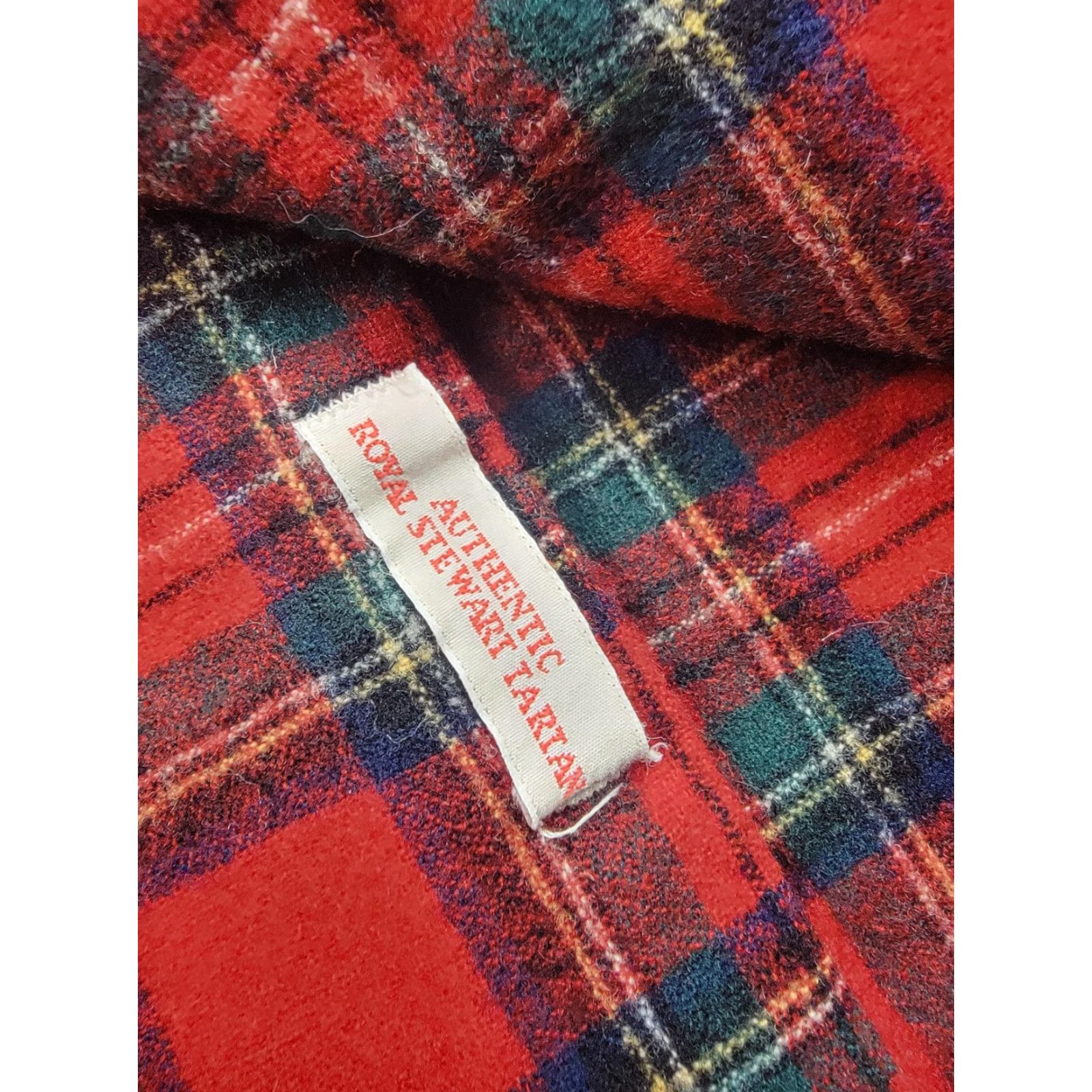Pendleton VINTAGE Pendleton Shirt Mens Large Red Wool Plaid Flannel Royal Stewart Tartan USA Mens Large Red Wool Flannel Shirt Size US L / EU 52-54 / 3 - 5 Thumbnail