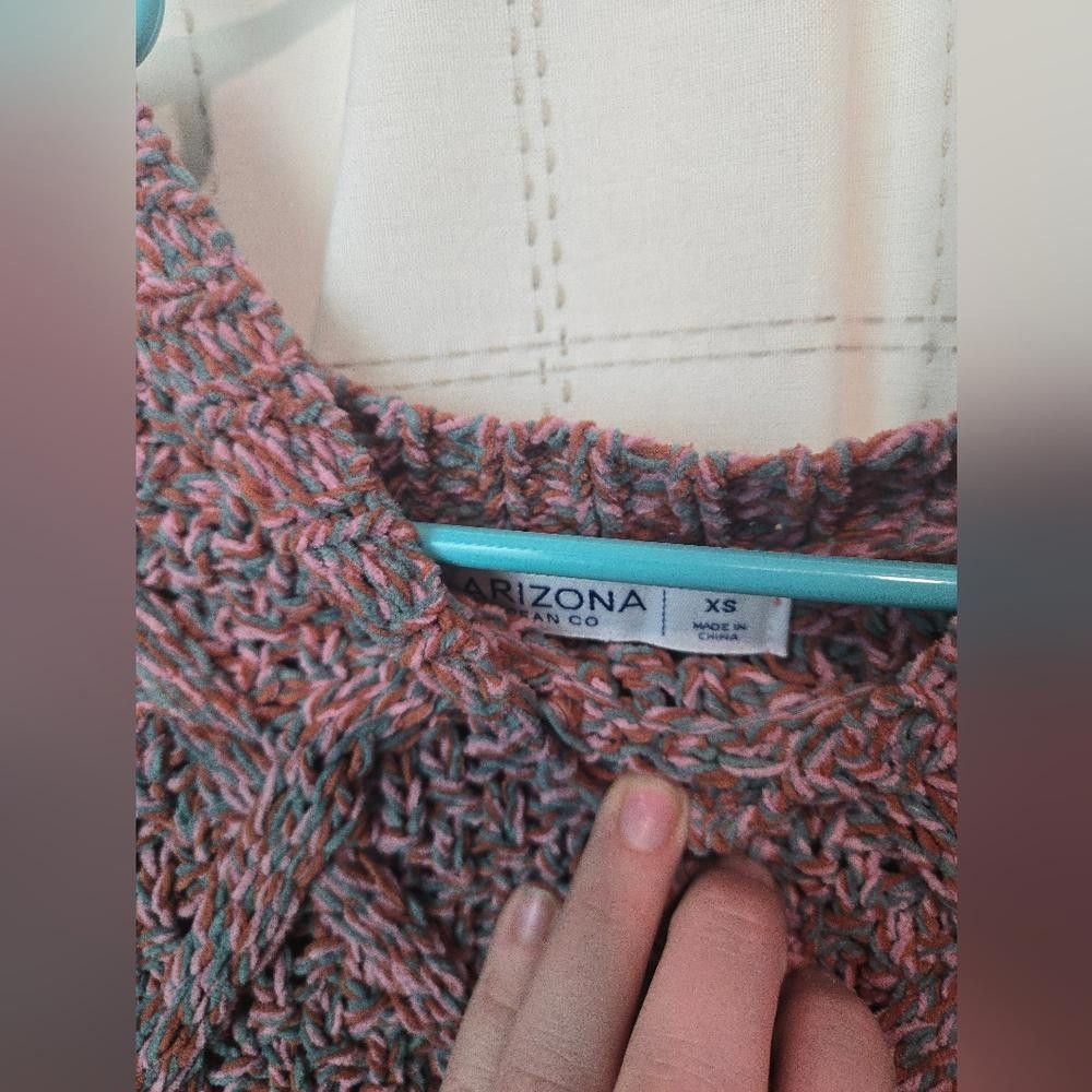 Arizona Jean Co. Arizona Jean Chunky Knit Cropped Sweater Size XS / US 0-2 / IT 36-38 - 4 Thumbnail