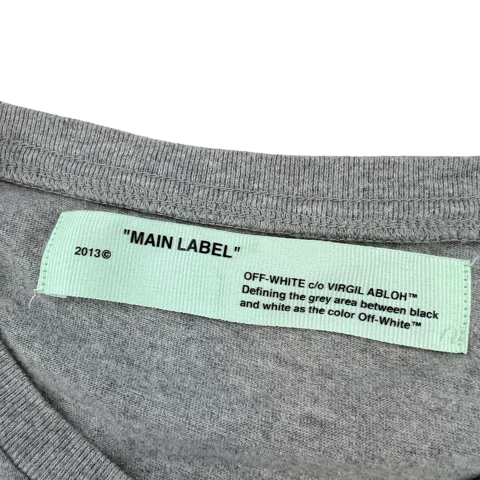 Off-White Off-White Yellow Arrows Grey T Shirt Size US M / EU 48-50 / 2 - 5 Thumbnail