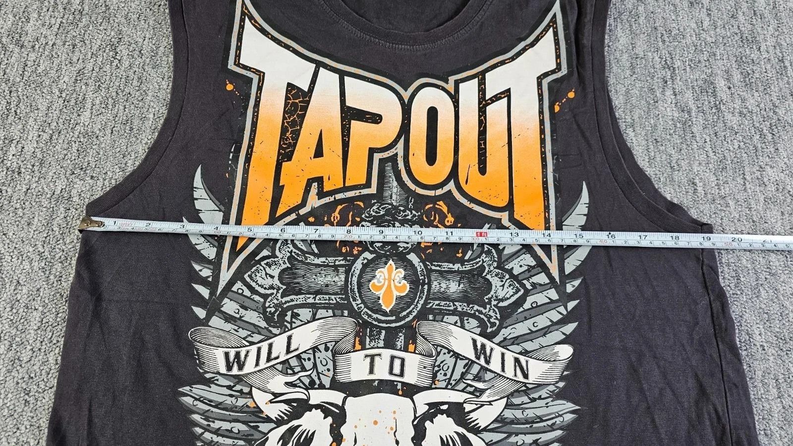 Tapout Tapout Vintage Y2K MMA Graphic Tank Top Cotton Men L Muscle Size US L / EU 52-54 / 3 - 7 Thumbnail