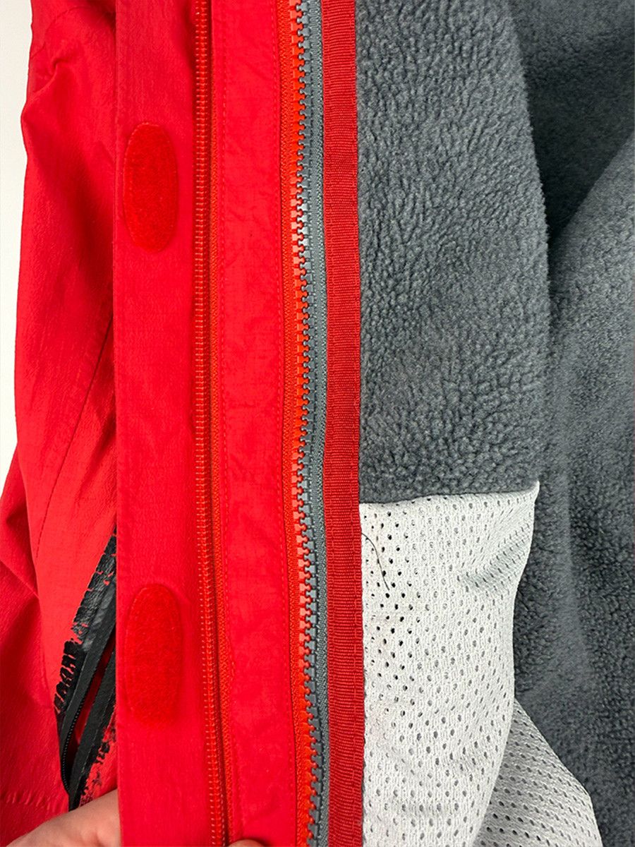 Mammut Mammut Gore-Tex 3-in-1 Outdoor Jacket Red with Fleece Size US M / EU 48-50 / 2 - 2 Thumbnail