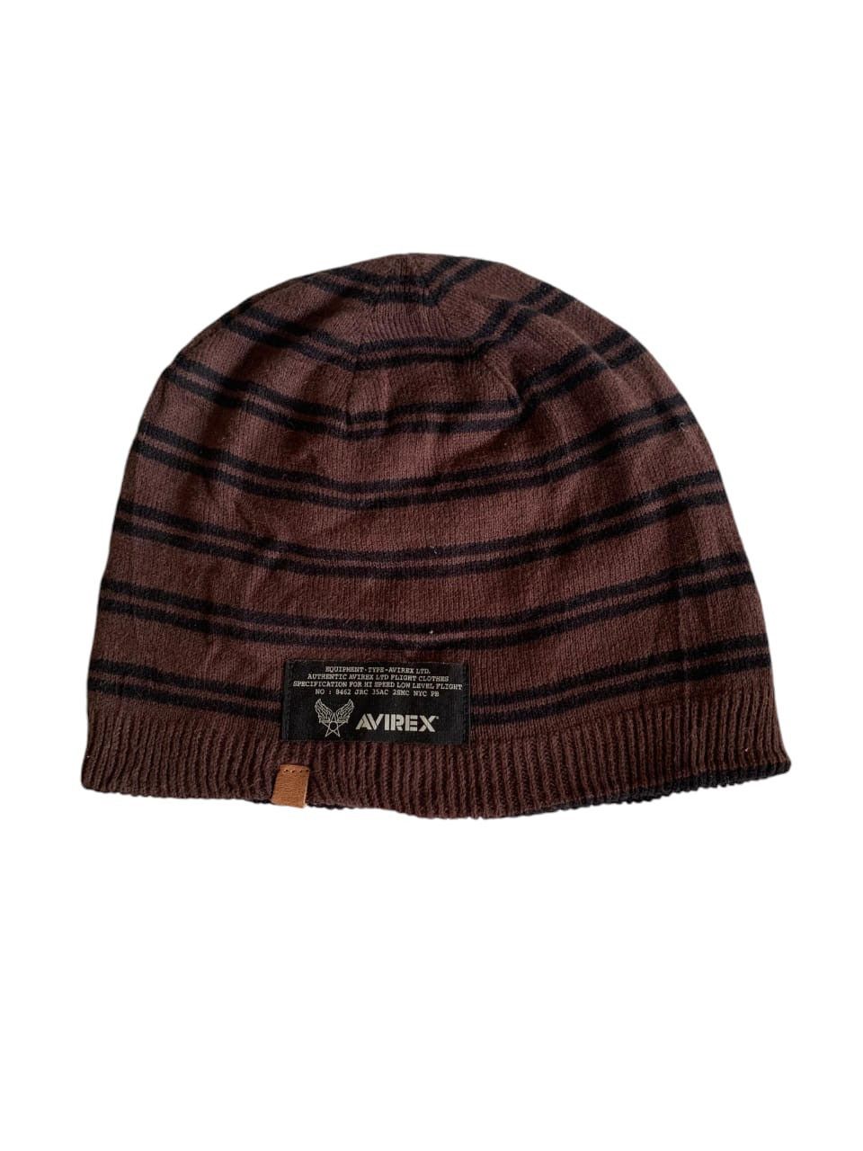 Avirex × Japanese Brand Army Style Avirex Beanie Hat Size ONE SIZE - 2 Thumbnail