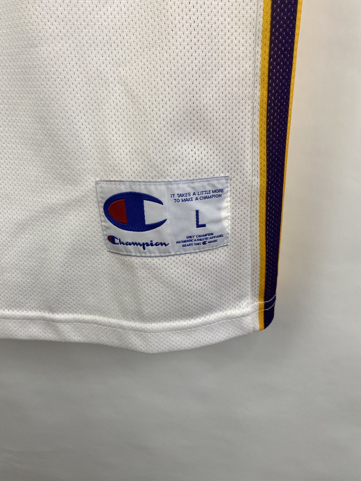 Champion 🇺🇸 Vintage Y2K Kobe Bryant 24 Champion L A Lakers Jersey Rare Size US L / EU 52-54 / 3 - 8 Thumbnail