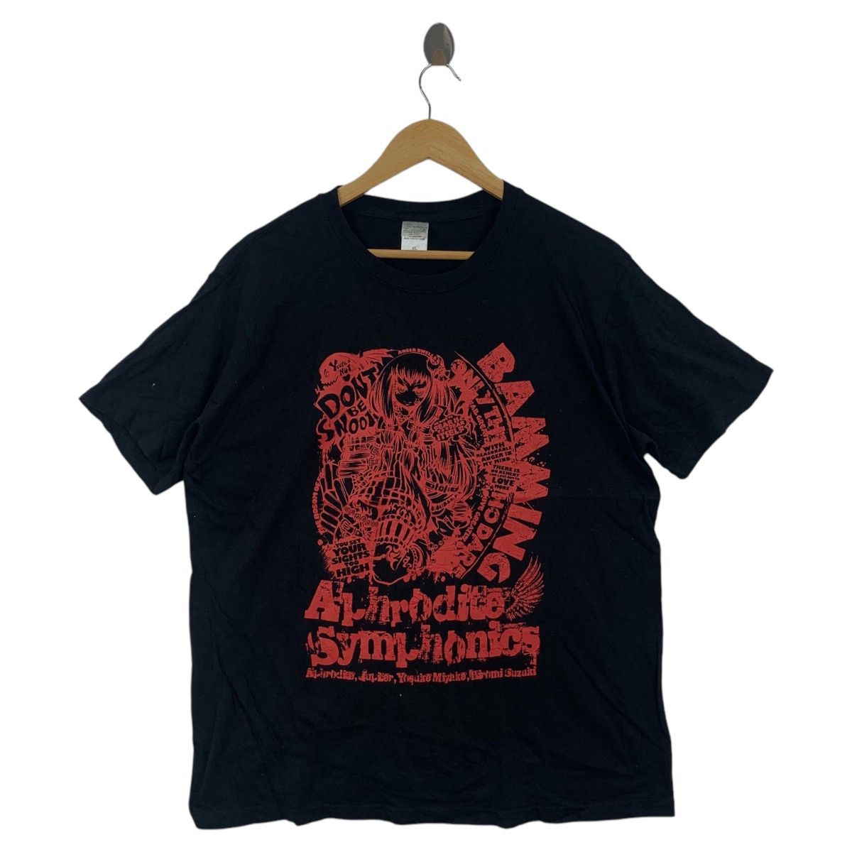 Japanese Brand APHRODITE SYMPHONICS BAND Kapparecords Tee Shirt Size US XL / EU 56 / 4 - 1 Thumbnail