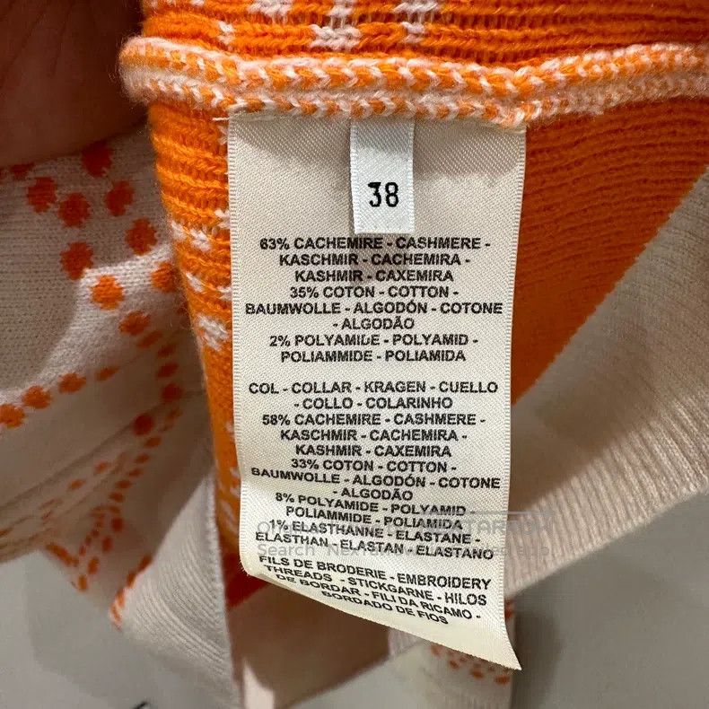 Hermes Hermes All-over Polka Dot Cashmere Cardigan Size XS / US 0-2 / IT 36-38 - 4 Thumbnail