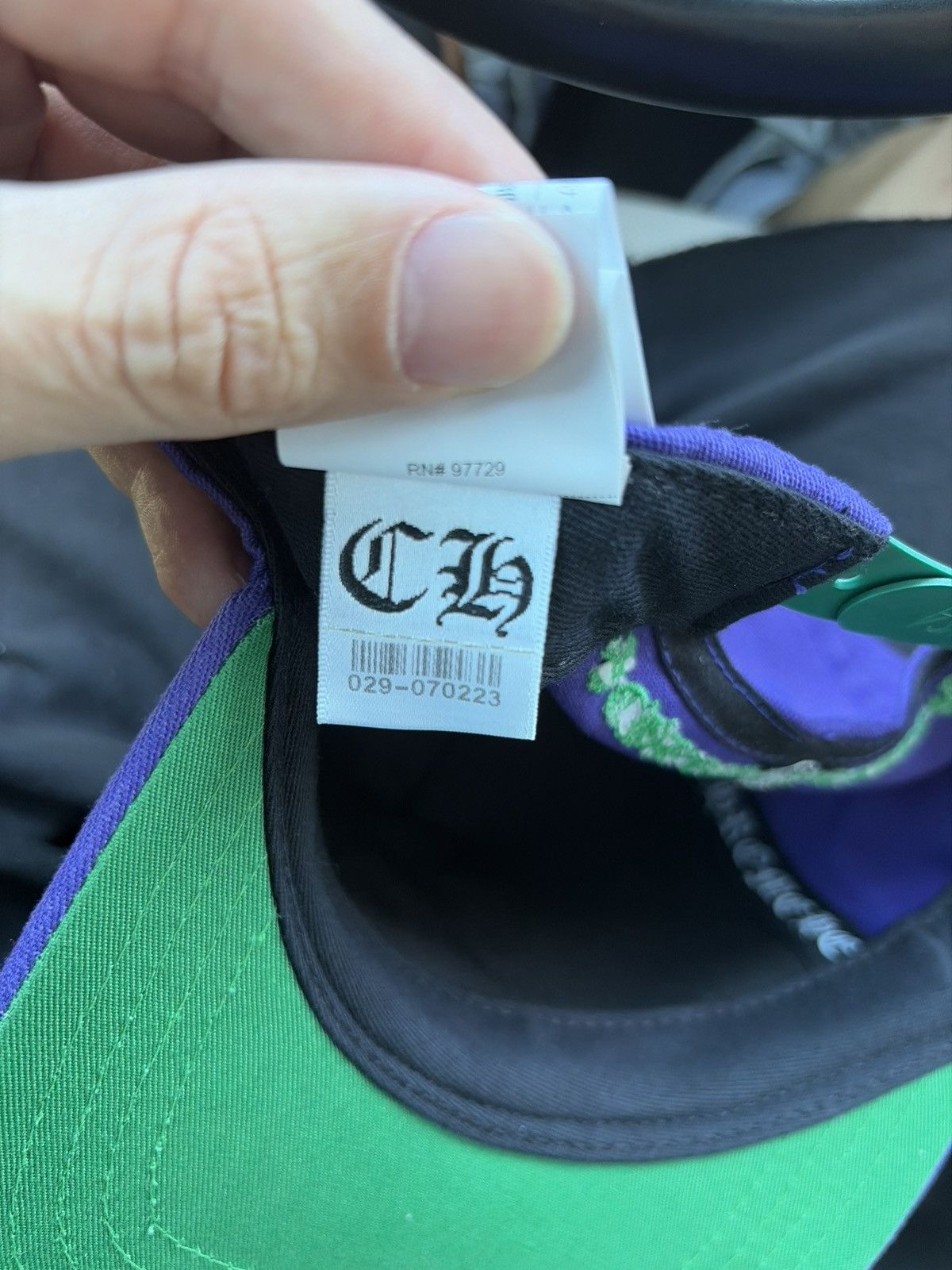 Chrome Hearts Chrome Hearts Baseball Hat Size ONE SIZE - 3 Thumbnail