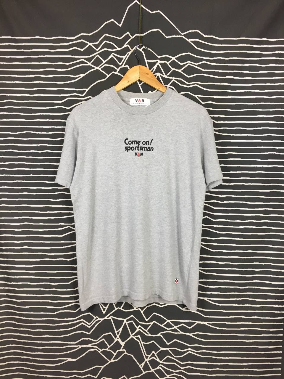 Japanese Brand × Van × Vintage VAN JAC Come On! Sportsman Spell Out Logo Tee Size US L / EU 52-54 / 3 - 4 Thumbnail