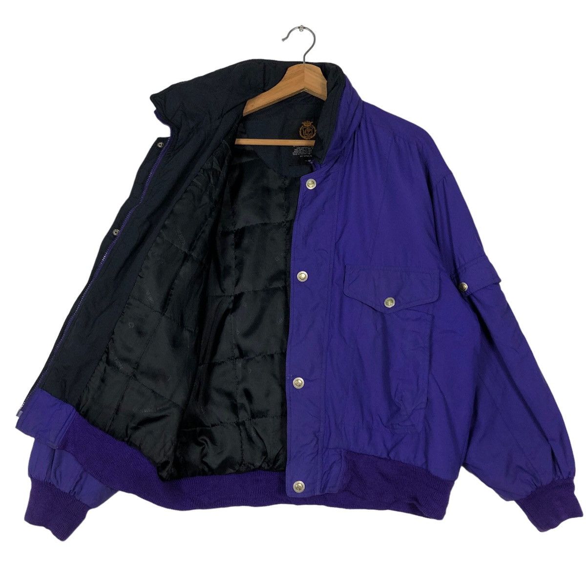 Japanese Brand 🔥90s Vintage Bomber Jacket Ski Parachute Biker Championship Size US M / EU 48-50 / 2 - 8 Thumbnail