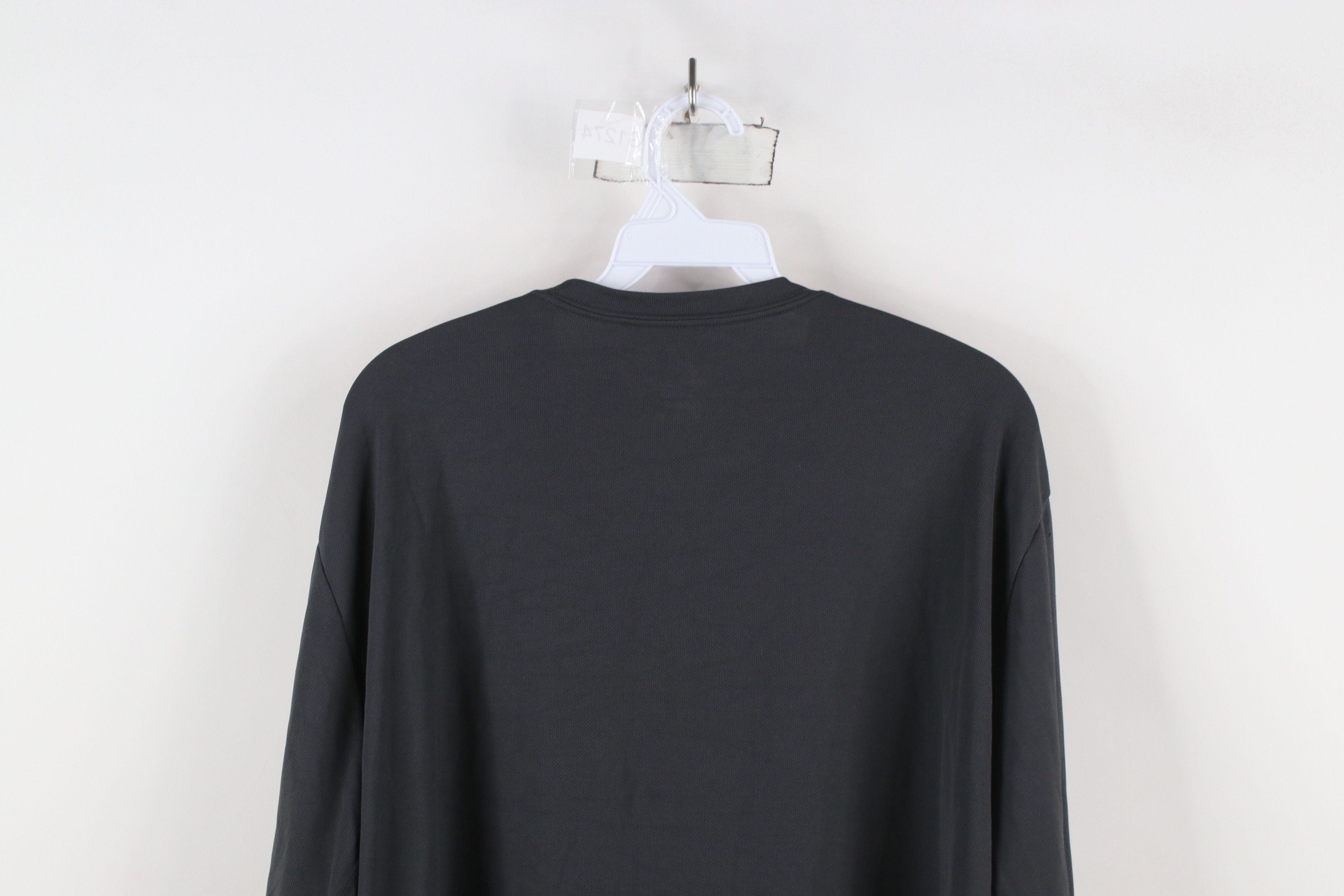 Nike × Vintage Vintage Y2K Nike Chicago Marathon Long Sleeve T-Shirt Gray Size US XXL / EU 58 / 5 - 12 Thumbnail