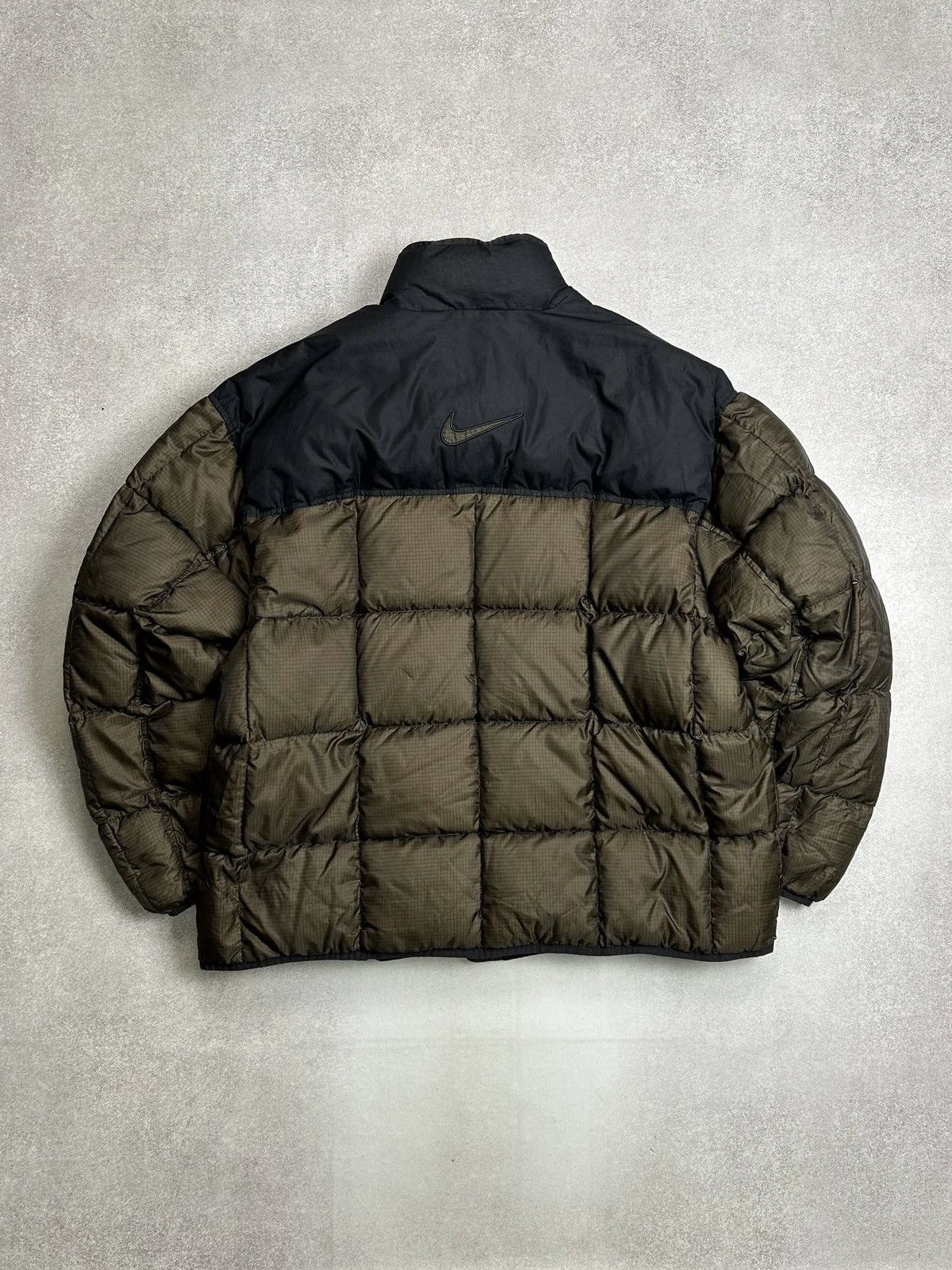 Nike ACG Vintage 90s Nike ACG Mettalic Swoosh Goose Down Jacket XL Size US XL / EU 56 / 4 - 4 Thumbnail