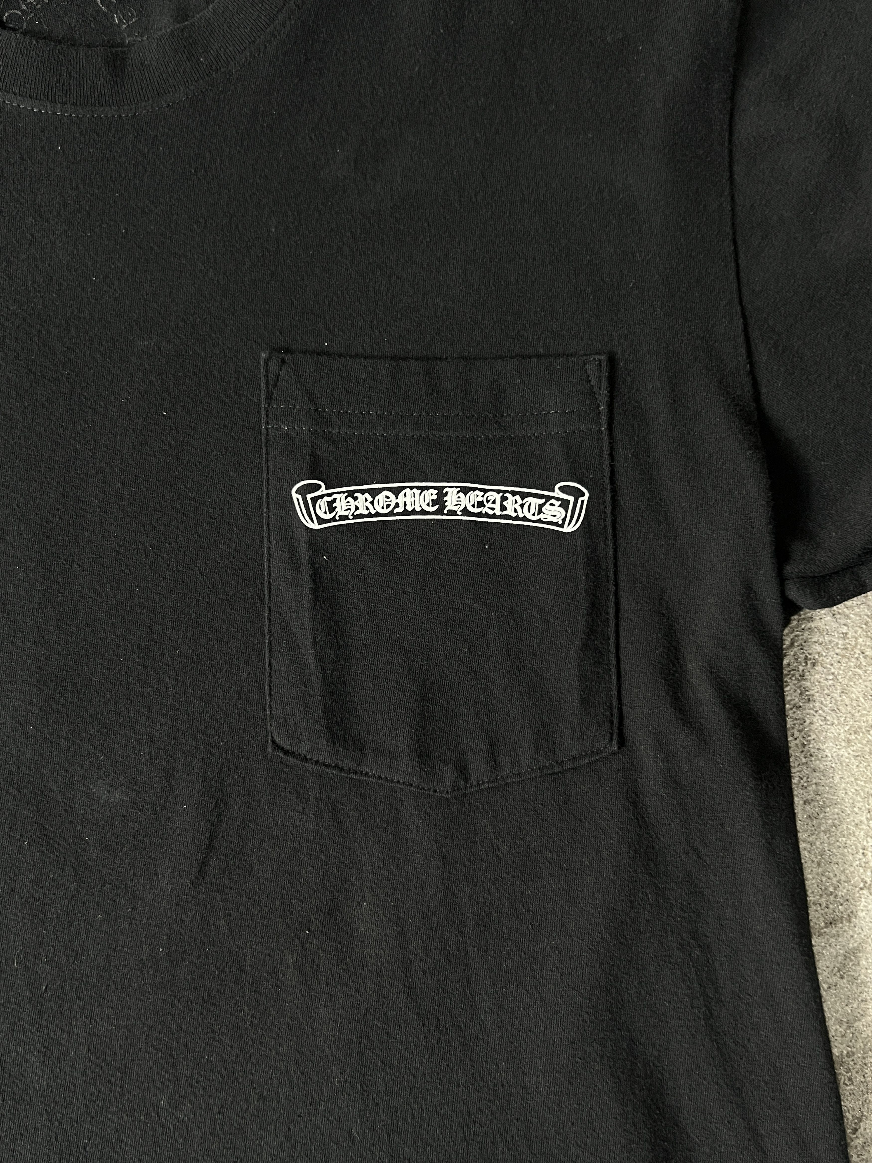 Chrome Hearts Chrome Hearts Snowflake Back Logo Tee Black Medium Size US M / EU 48-50 / 2 - 3 Thumbnail