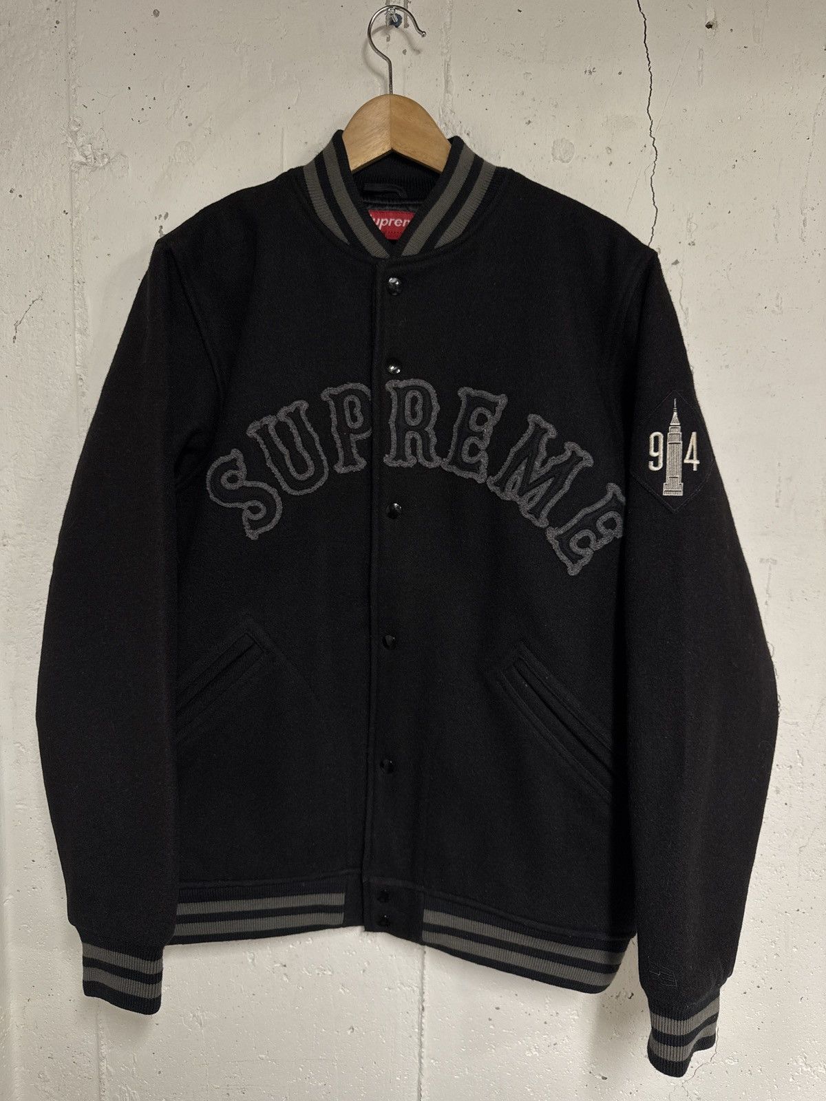 Supreme Vintage 2005 supreme newyork baseball varsity jacket Size US L / EU 52-54 / 3 - 1 Thumbnail