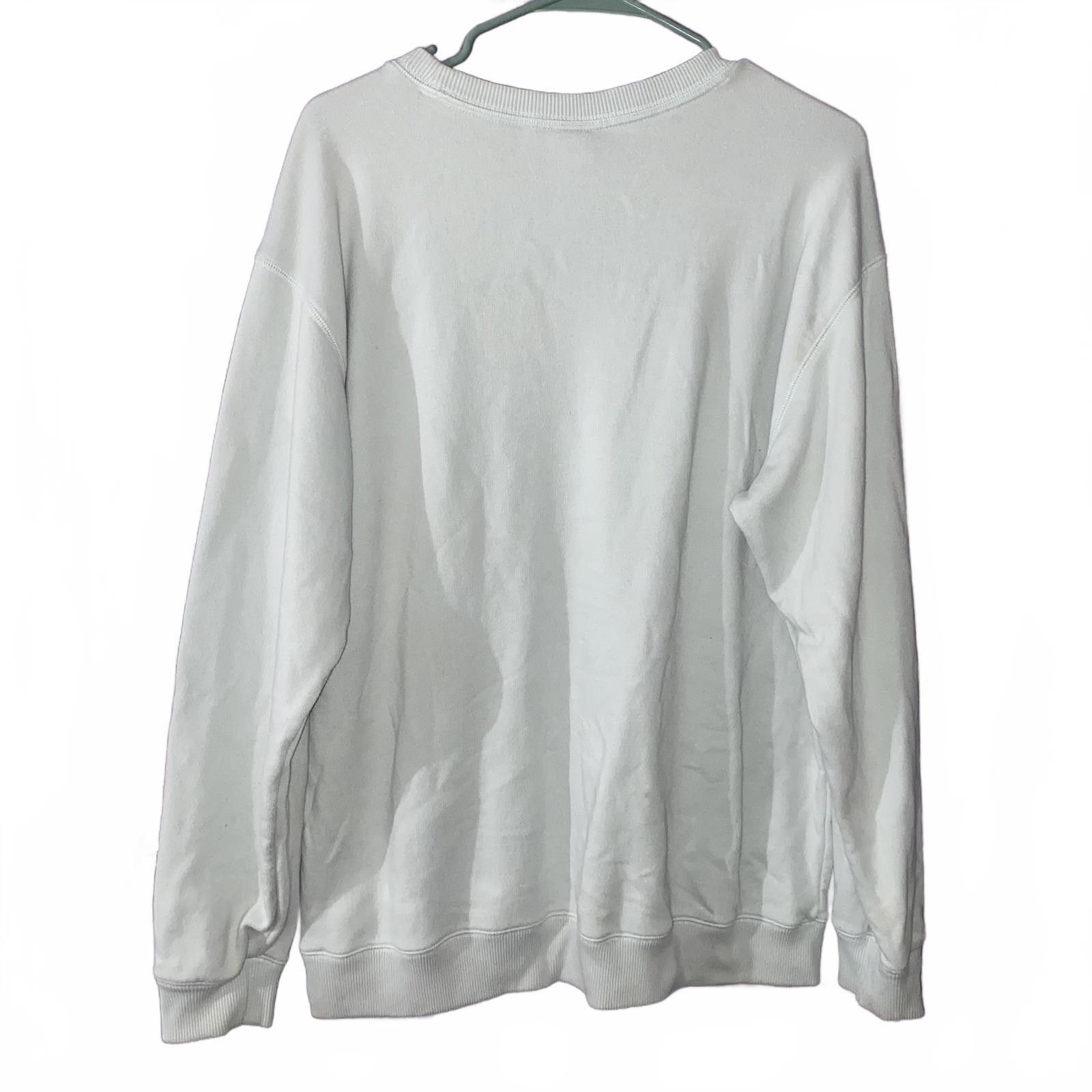Pink Victoria’s Secret PINK Crewneck Sweatshirt L Sage Green Size L / US 10 / IT 46 - 2 Thumbnail