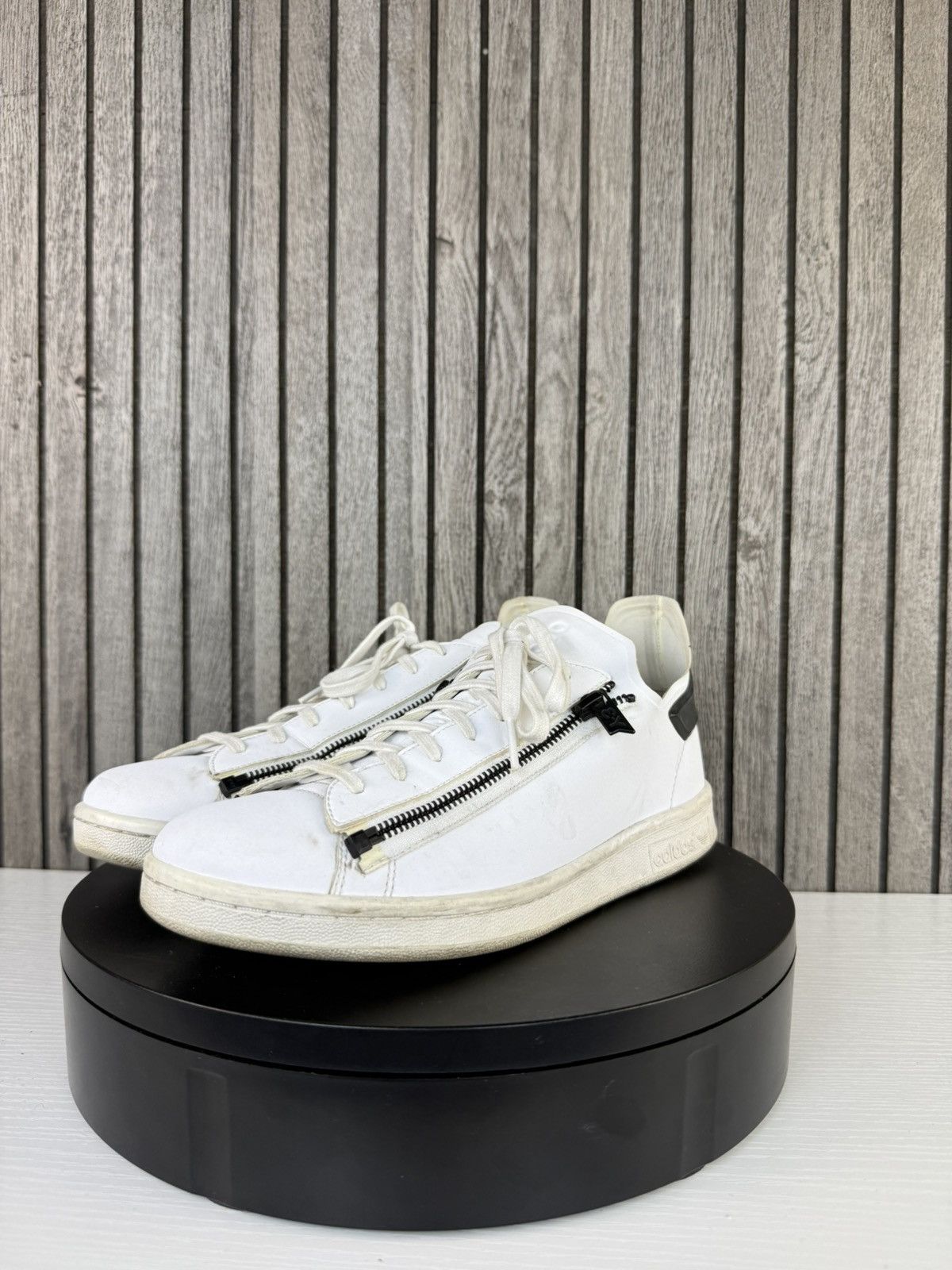 Yohji Yamamoto Adidas Y-3 Yohji Yamamoto Stan Smith Zip Men's Sneakers 7.5 Size US 7.5 / EU 40-41 - 1 Thumbnail