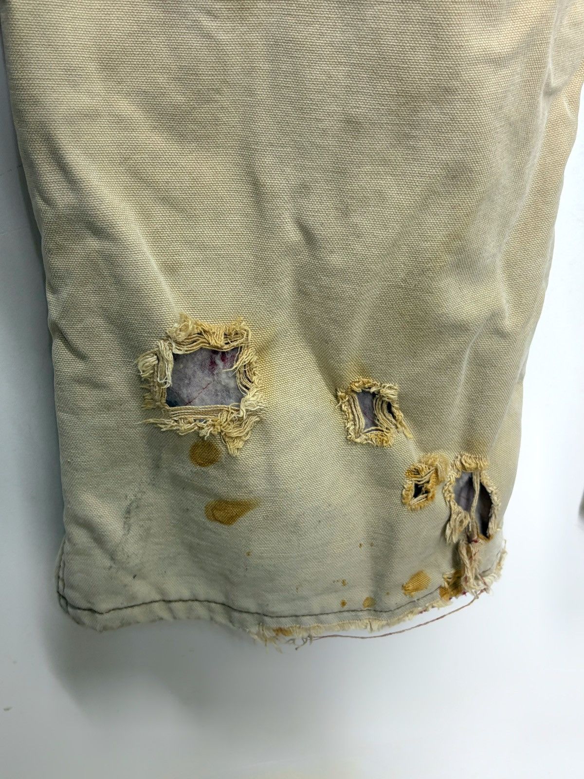 Carhartt Carhartt vintage overall canvas trashed faded mens rare Size US 32 / EU 48 - 19 Thumbnail