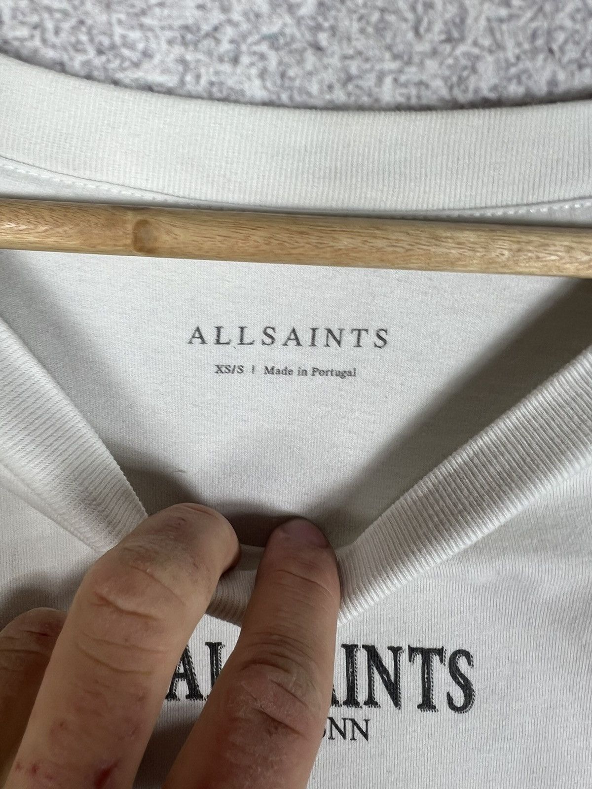 Allsaints Allsaints Snake Eagle Center Logo Art Tee Oversized Size US S / EU 44-46 / 1 - 6 Thumbnail