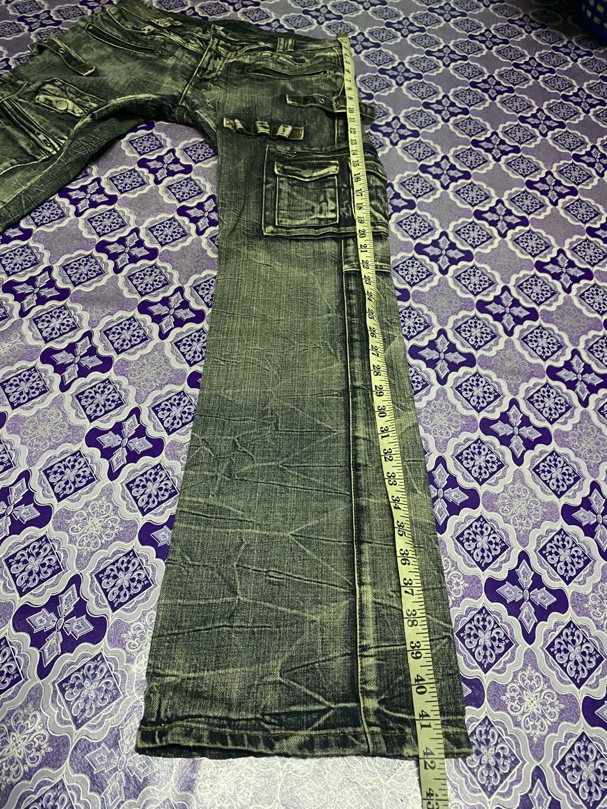 Le Grande Bleu (L.G.B.) × Vintage × semanticdesign Semantics design many pockets very rare Size US 32 / EU 48 - 16 Thumbnail