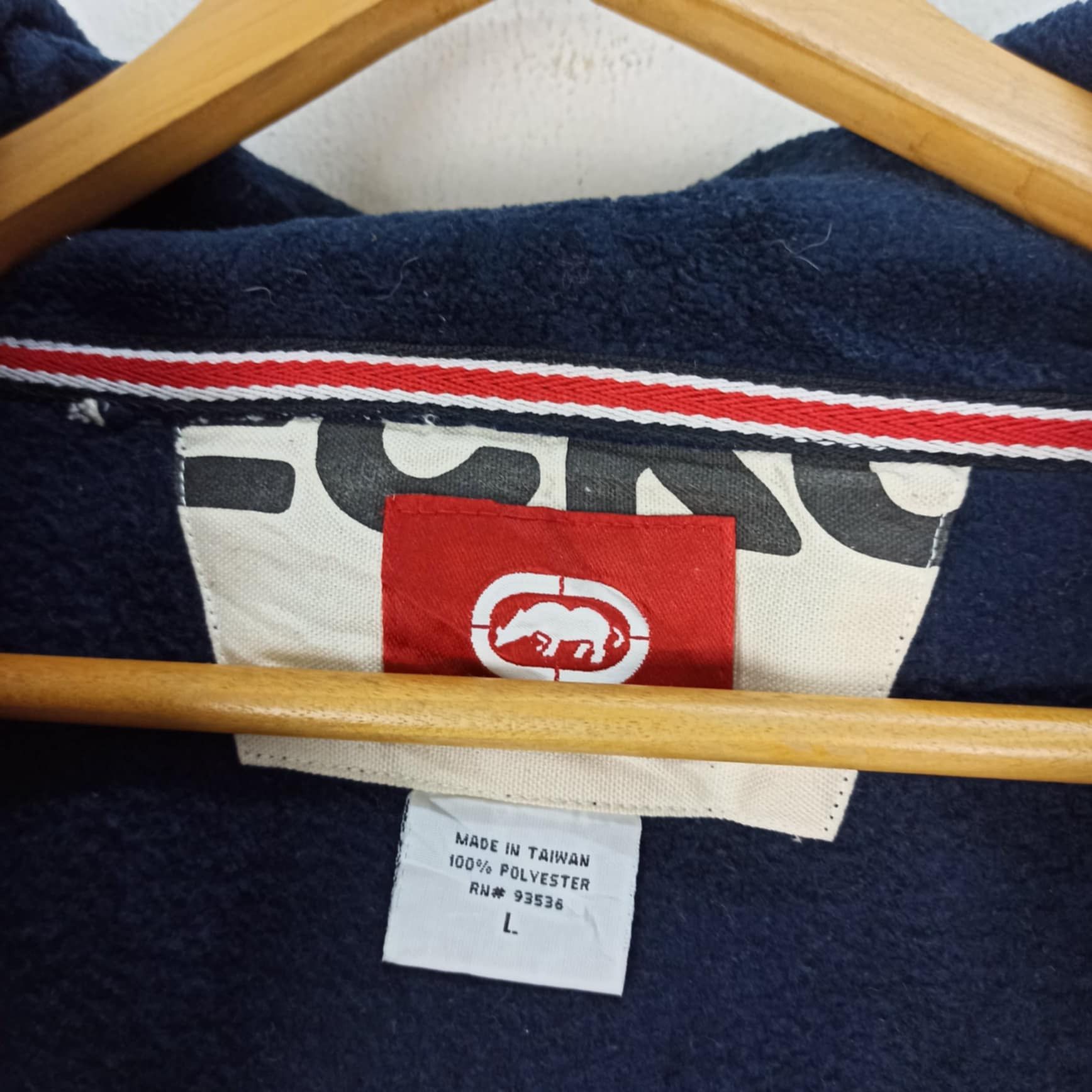 Ecko Unltd. 🔥STEALS🔥 Vintage Ecko Function Fleece Jacket Big Logo Size US L / EU 52-54 / 3 - 8 Thumbnail